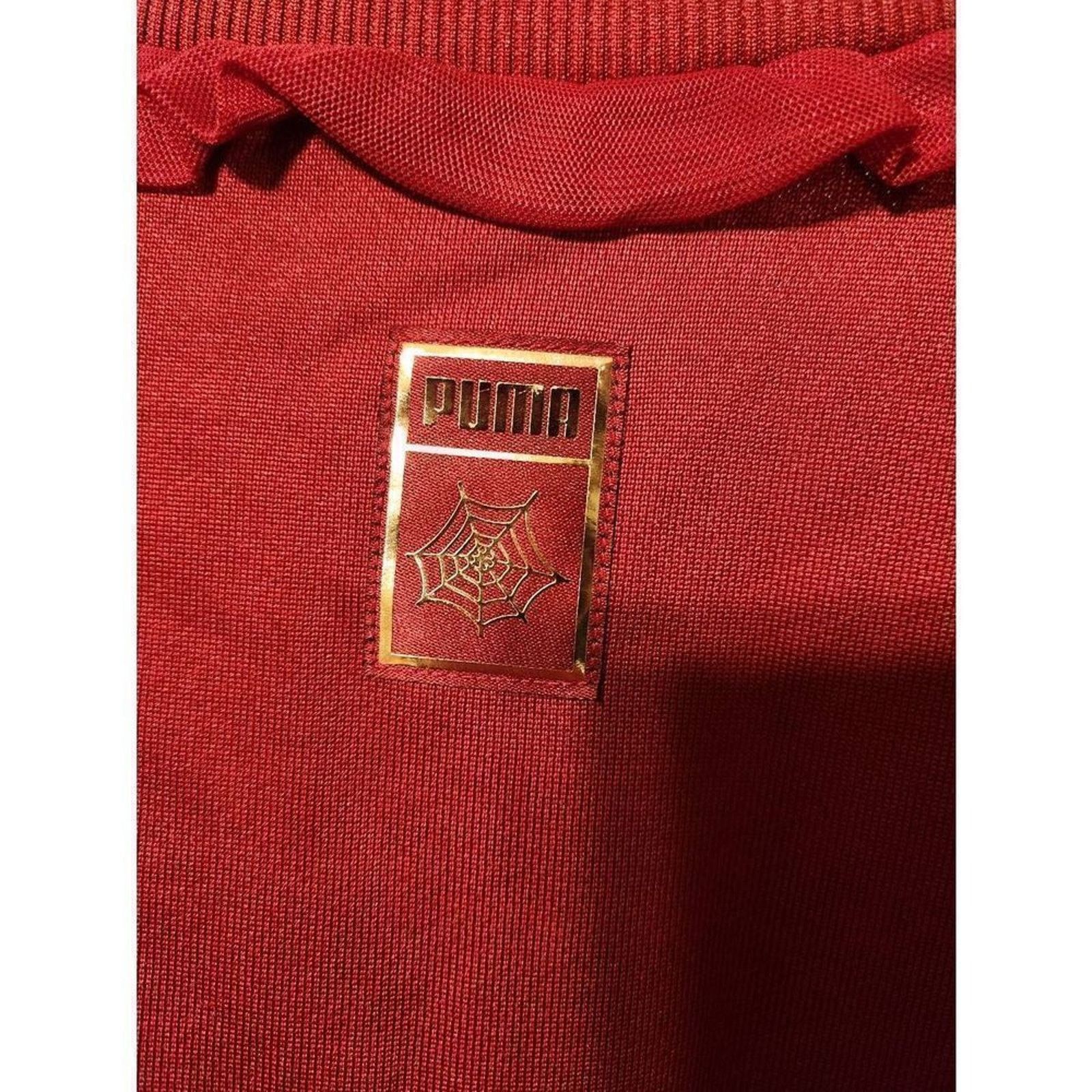 Puma Puma XL Rouge dahlia cropped crew sweatshirt Size XL / US 12-14 / IT 48-50 - 11 Thumbnail