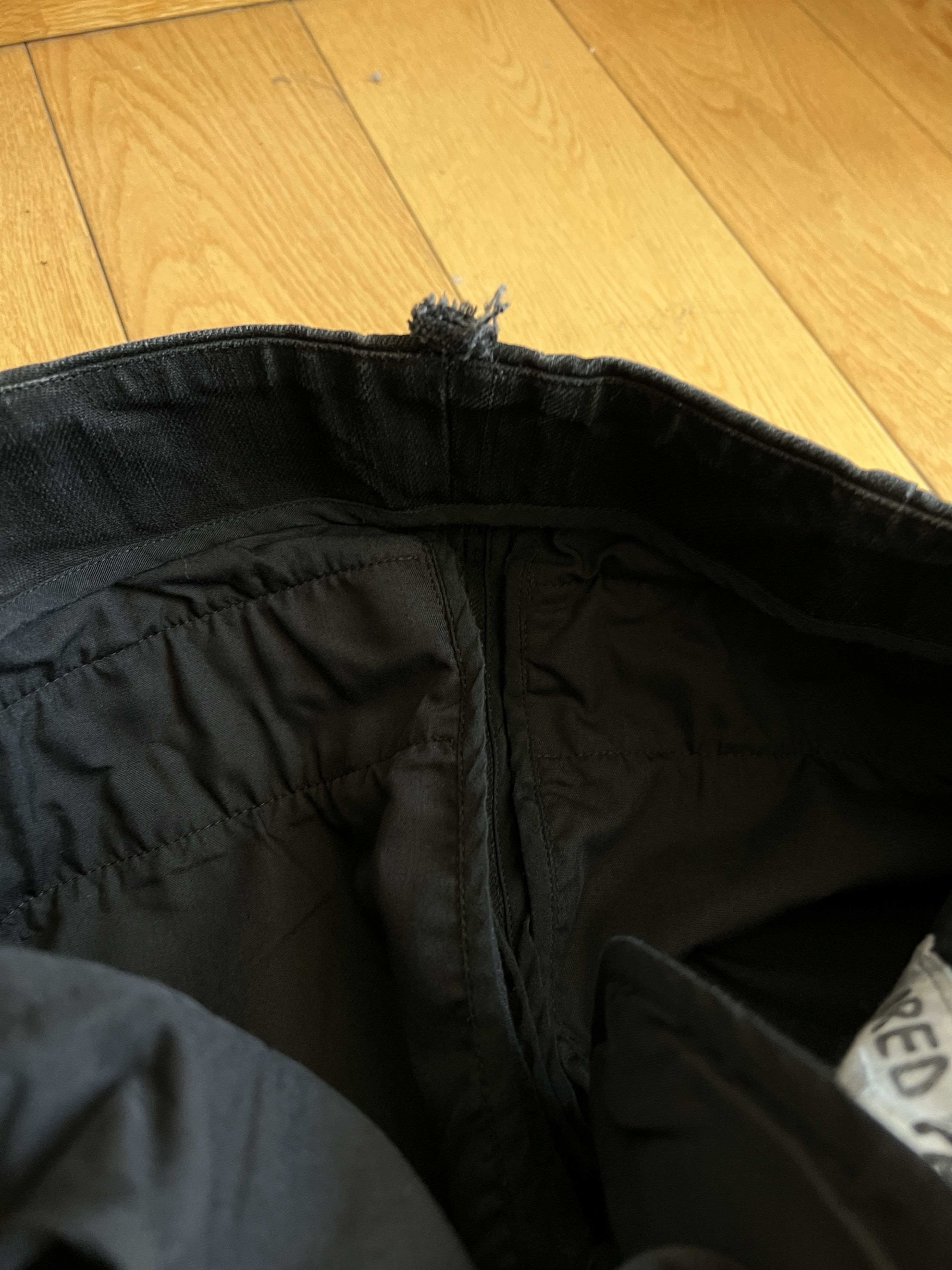 Other WASHED FLARED BIKER PANTS Size US 31 - 11 Thumbnail