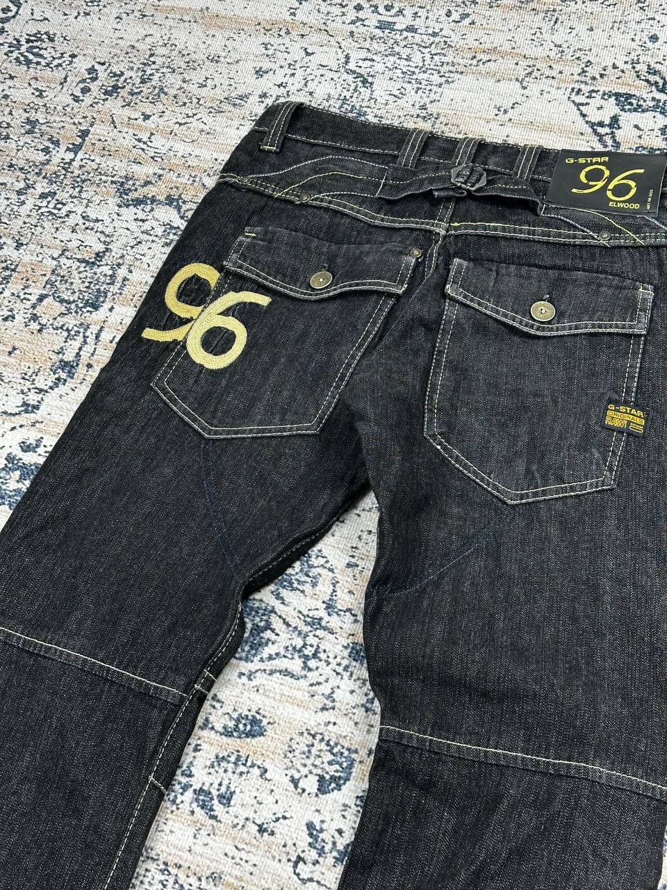 G-Star G Star Raw Mens Denim Pants Biker Jeans 96 Arc Size US 30 / EU 46 - 11 Thumbnail
