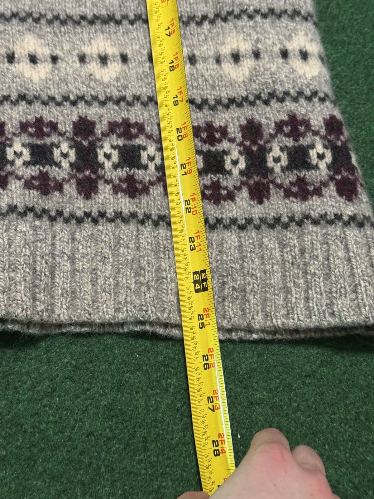 L.L. Bean L.L. Bean 100% Lamb Wool Nordic Fair Isle Soft Sweater 17x25 Size S / US 4 / IT 40 - 6 Thumbnail