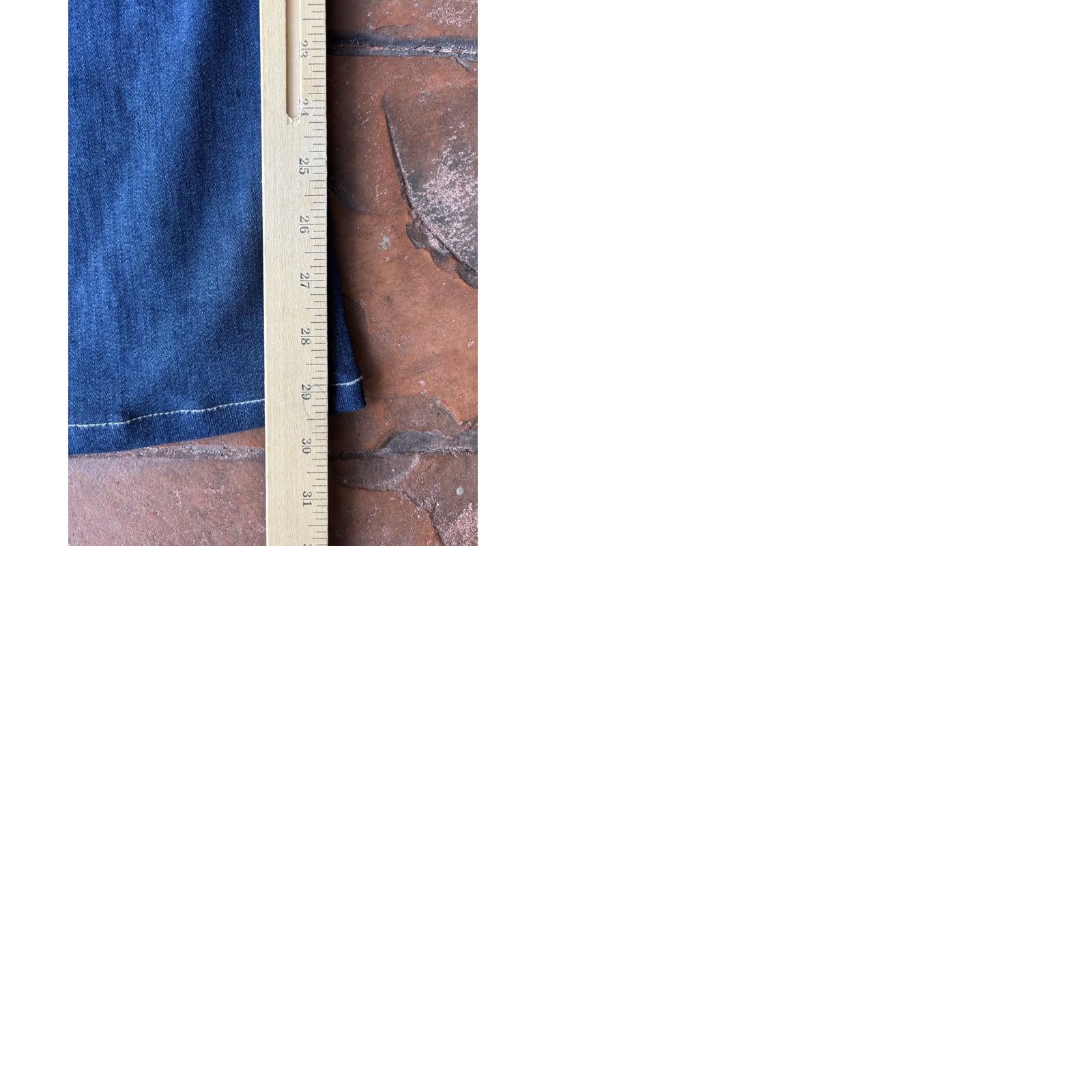 Vintage AG Adriano Goldschmied The Angel Bootcut Jeans Women’s 25R Dark Wash Classic Size 42" / US 20 - 9 Thumbnail
