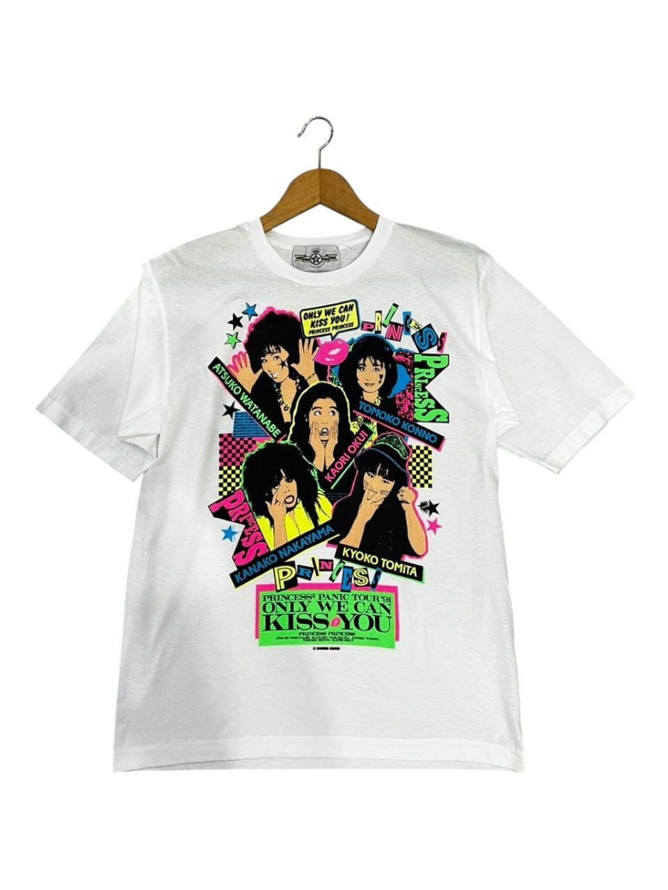 Band Tees Vintage 90s Princess Princess Japanese Rock Band 1991 Size US S / EU 44-46 / 1 - 1 Thumbnail