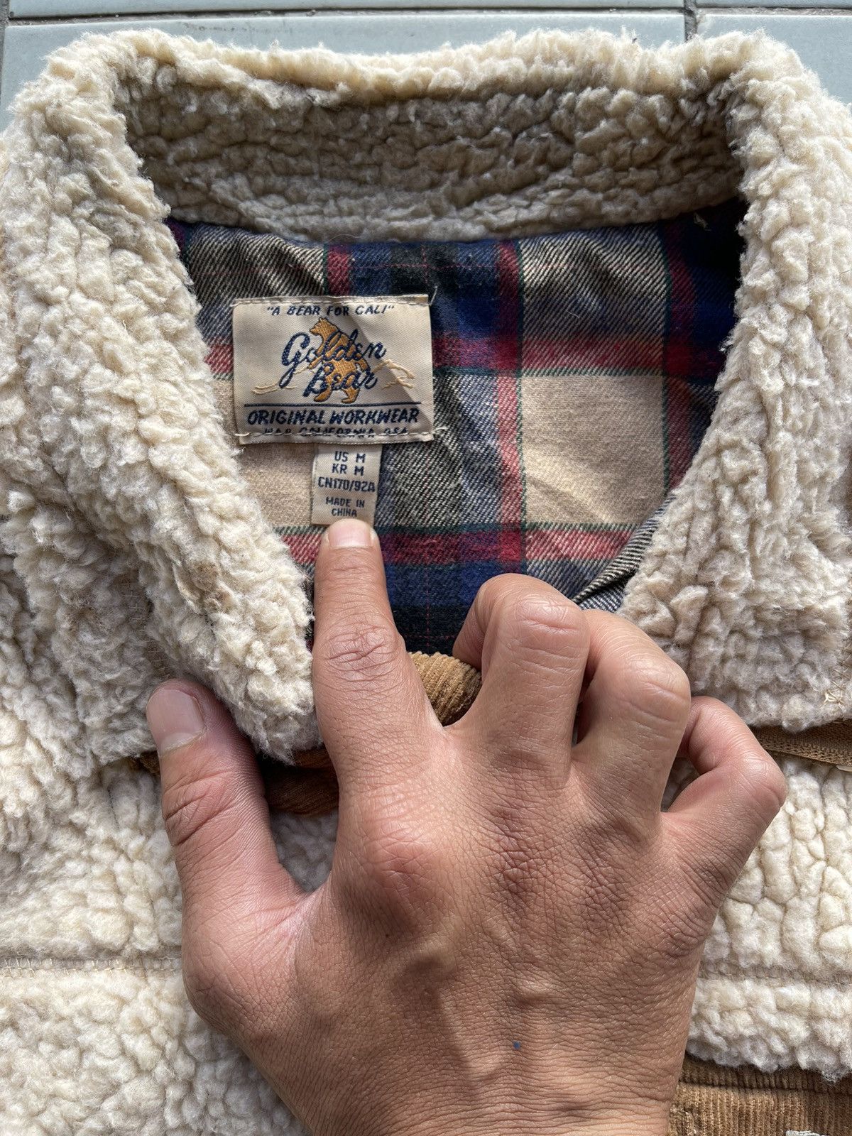 Golden Bear × Vintage Golden Bear Fleece Light Jacket Size US M / EU 48-50 / 2 - 3 Thumbnail