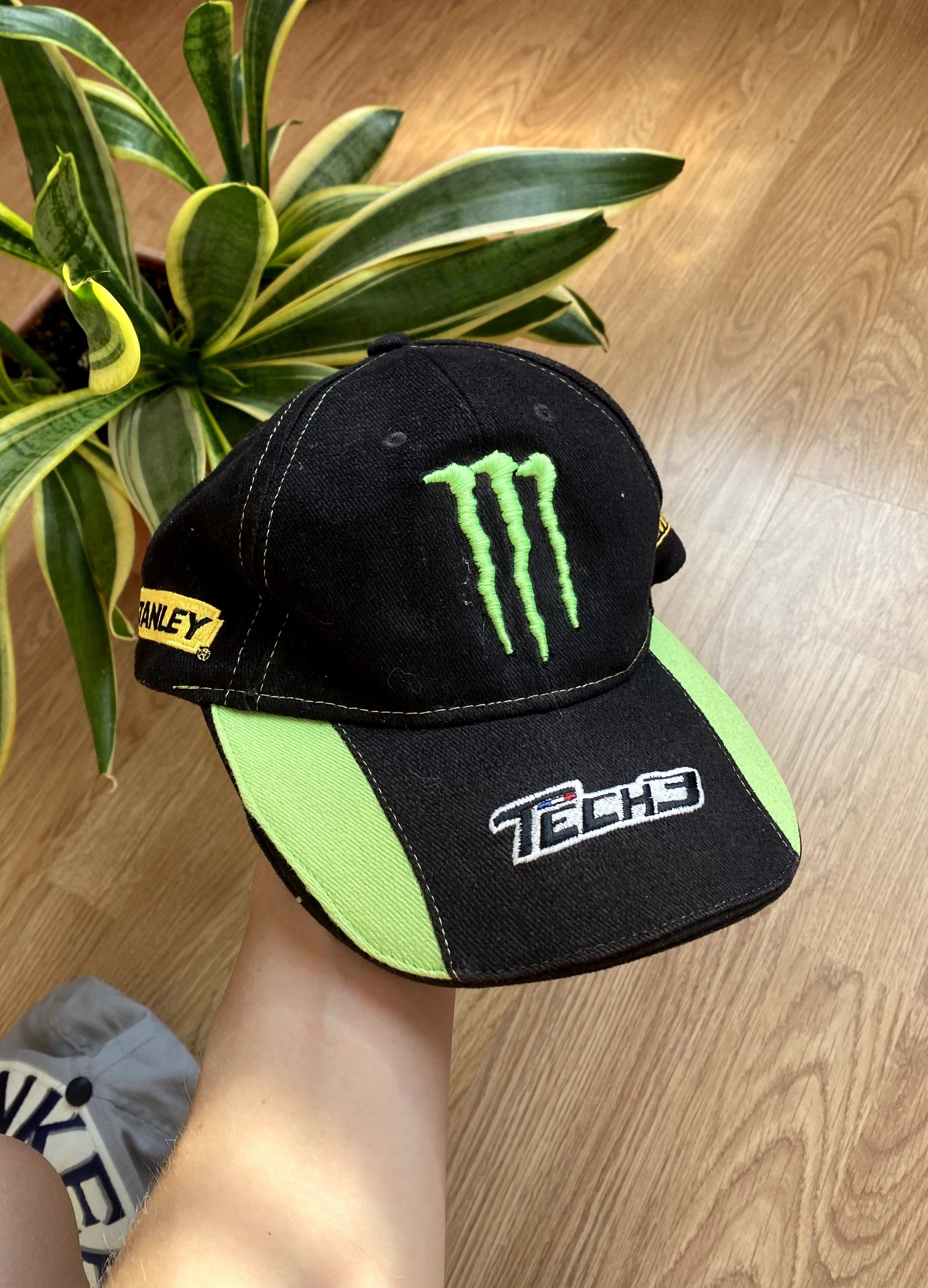 Fox Racing Racing Streetwear Vintage 90s Monster Energy Tech3 Cap Racing Streetwear Grailed