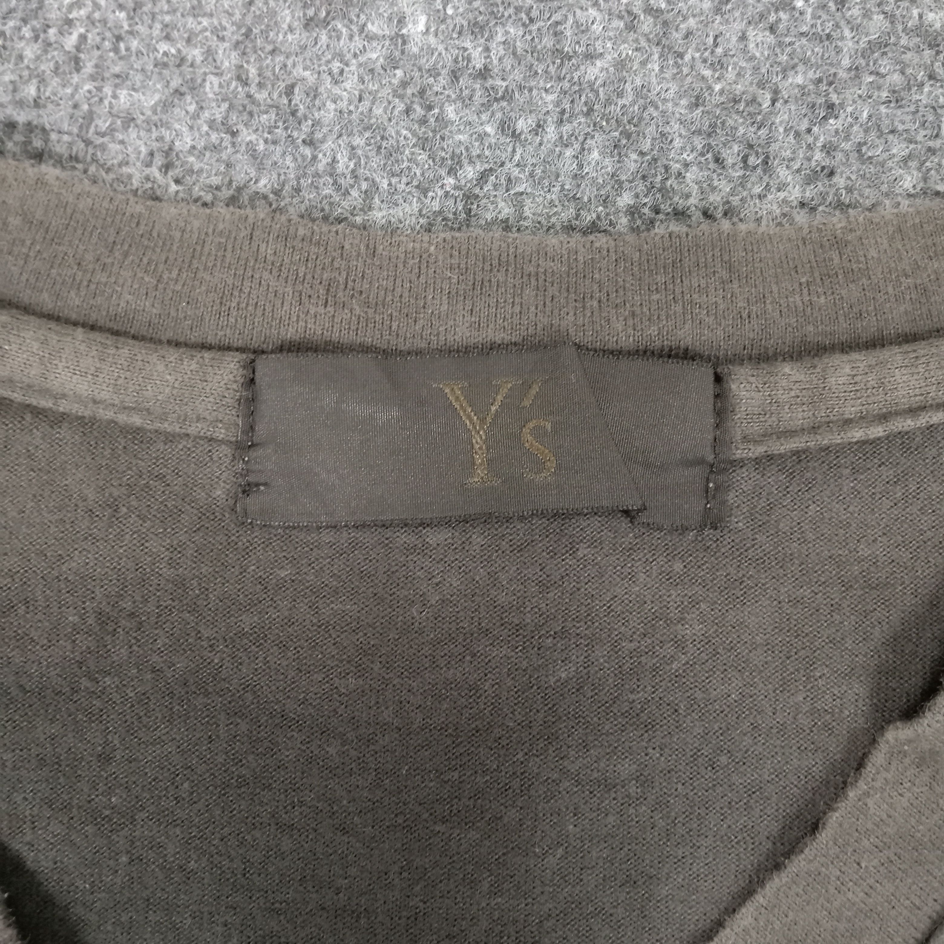 Vintage × Y's × Yohji Yamamoto Y'S by Yohji Yamamoto Japanese Designer Tshirt Size US L / EU 52-54 / 3 - 3 Thumbnail