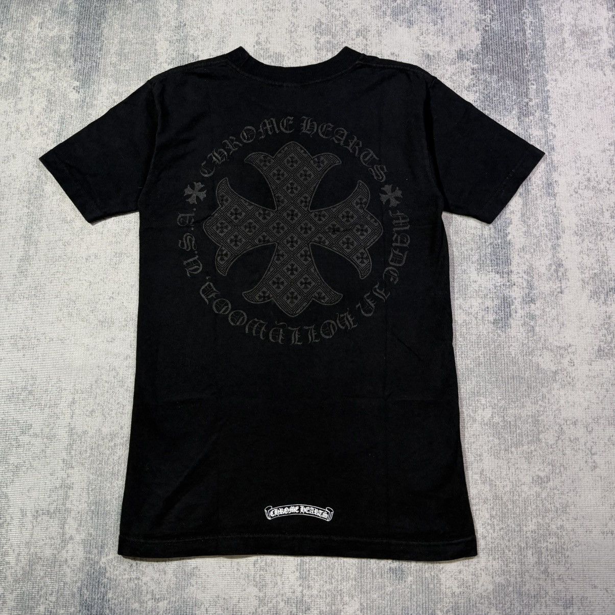 Chrome Hearts 2010s - TONAL CH PLUS STAMP TEE Size US S / EU 44-46 / 1 - 2 Thumbnail