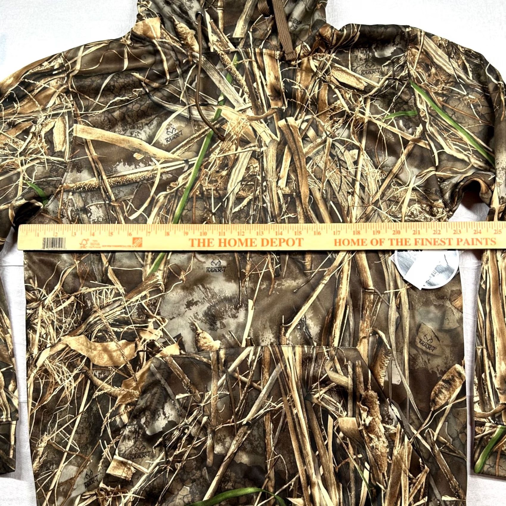 Realtree Realtree Hoodie Mens XL Camouflage Camo Max-7 Hunting Outdoors Performance Size US XL / EU 56 / 4 - 7 Thumbnail