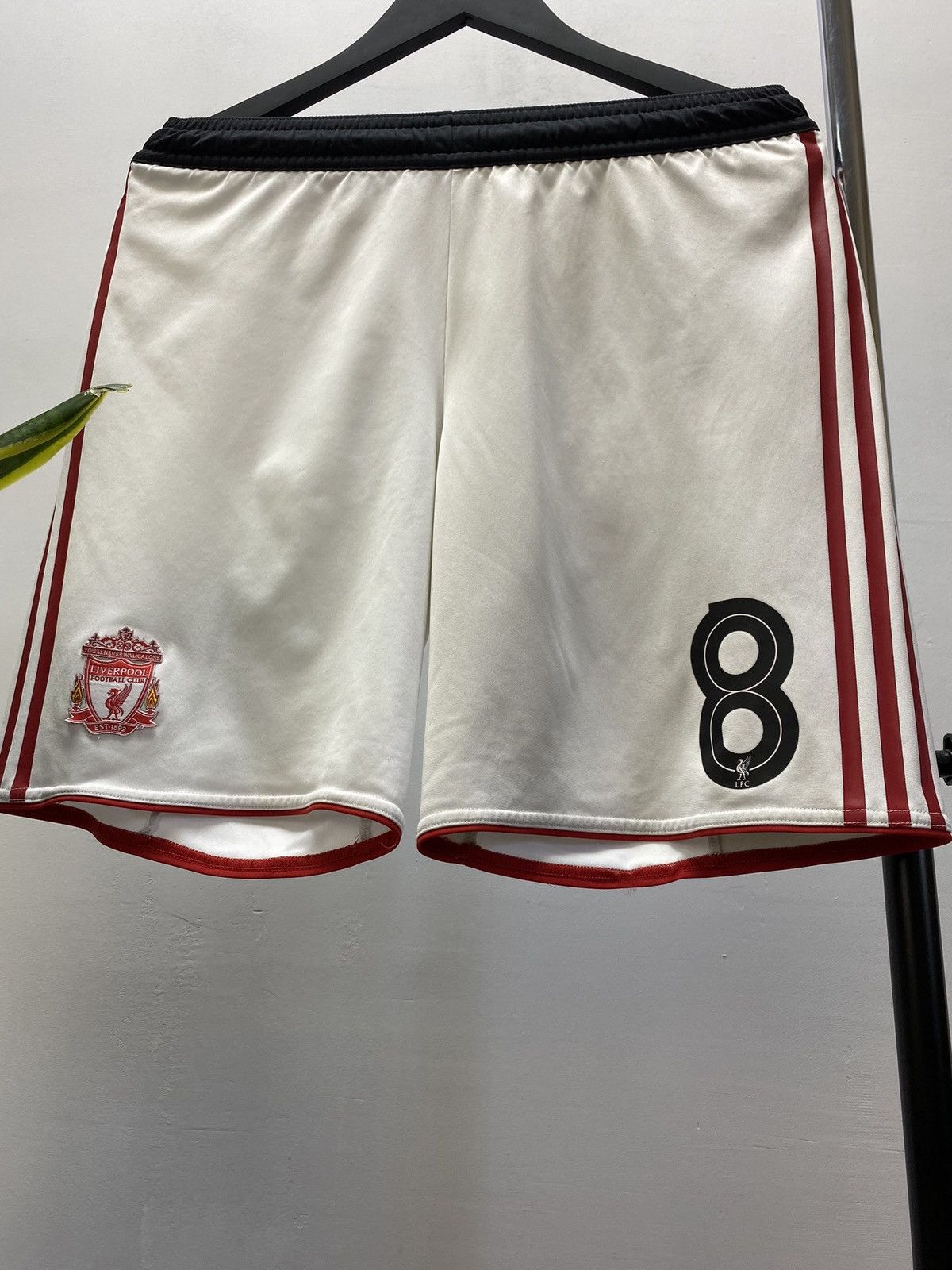 Adidas Liverpool 2010 Gerrard #8 Away Player Issue Soccer Shirt Size US 32 / EU 48 - 2 Thumbnail