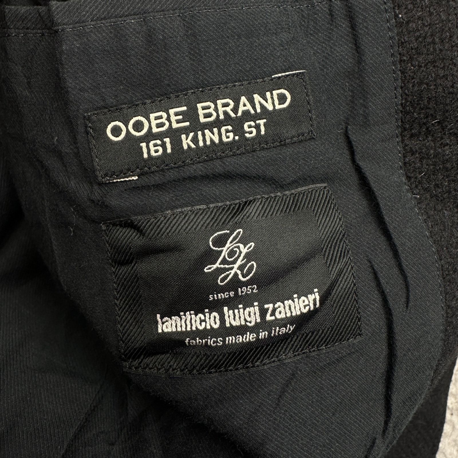 Other Oobe Brand Lanificio Luigi Zanieri Wool Coat Blazer 42L Size US L / EU 52-54 / 3 - 4 Thumbnail