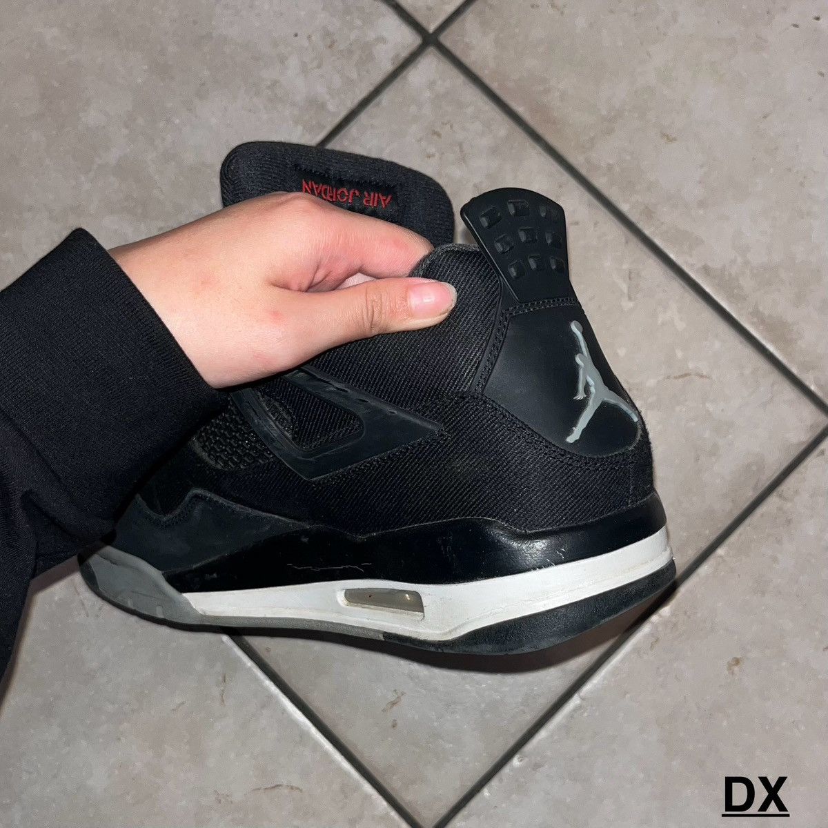 Jordan Brand Offer a Price - 2022 Air Jordan 4 Retro SE Black Canvas Size US 10 / EU 43 - 12 Thumbnail