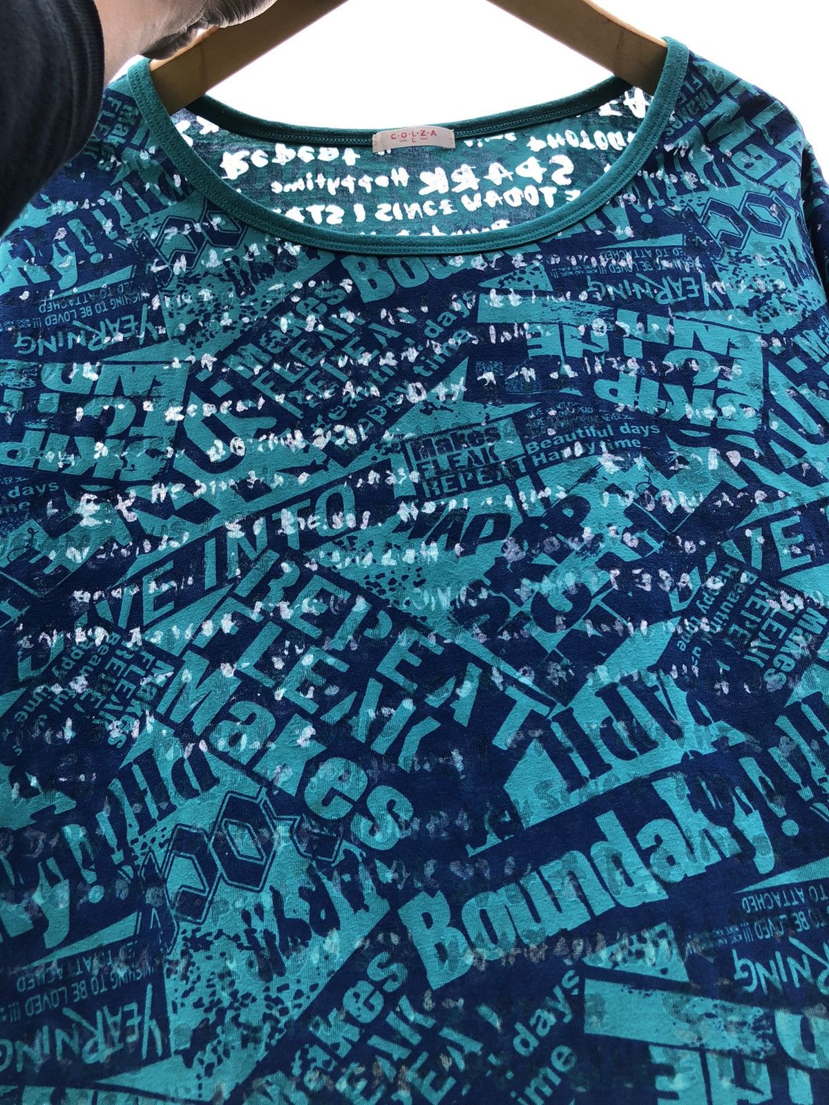 Vintage Colza Transparent Print Japanese Poem All Over Print Style Size L / US 10 / IT 46 - 3 Thumbnail