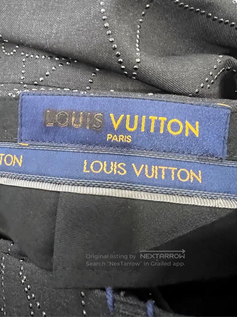 Louis Vuitton Louis Vuitton Rhinestone presbyopic trousers Size US 38 / EU 54 - 5 Thumbnail