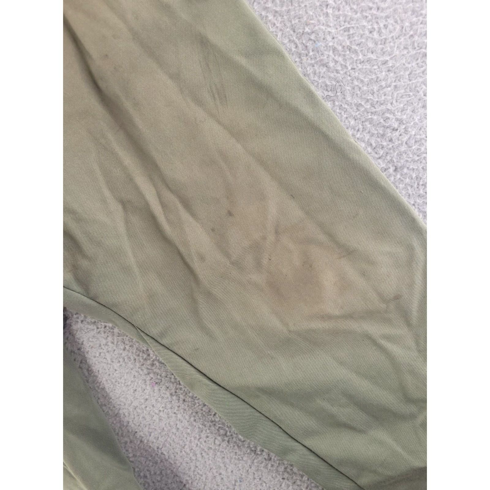 Vintage Jesse James Pants Mens 32x27 Green Workwear Distressed Chino Adult Regular Waist 32 Inseam 27 Mens Size US 32 / EU 48 - 2 Thumbnail