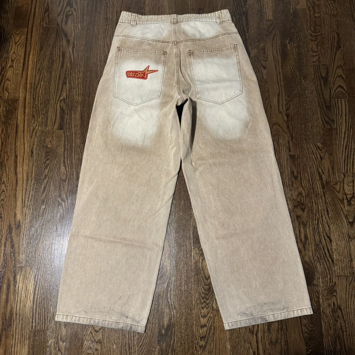 Other AZVA Multi Patch Cream Washed Denim Size US 32 / EU 48 - 3 Thumbnail