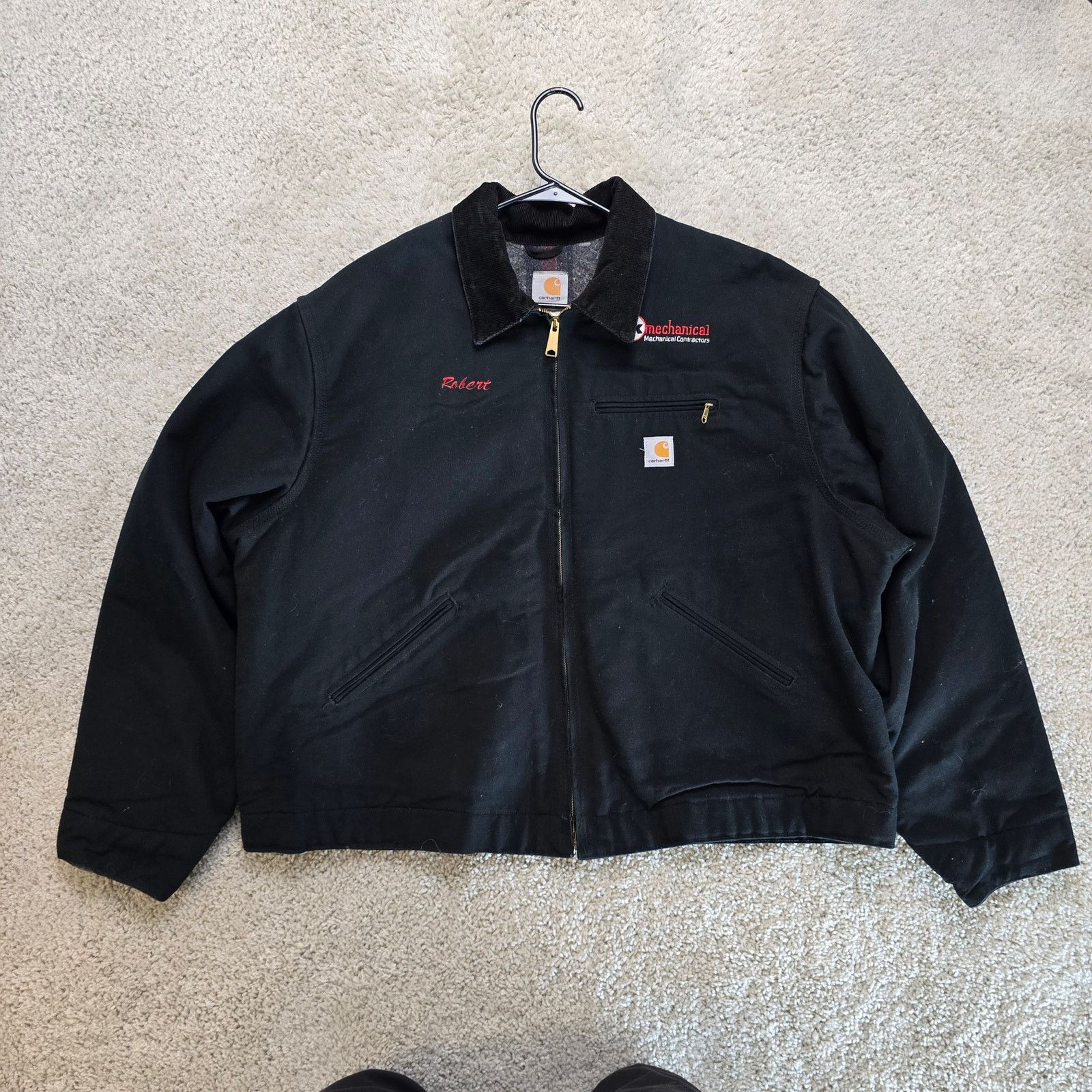 Carhartt Carhartt Jacket Vintage VTG Detroit J01 BLK J001 USA 54 2XL Size US XL / EU 56 / 4 - 2 Thumbnail