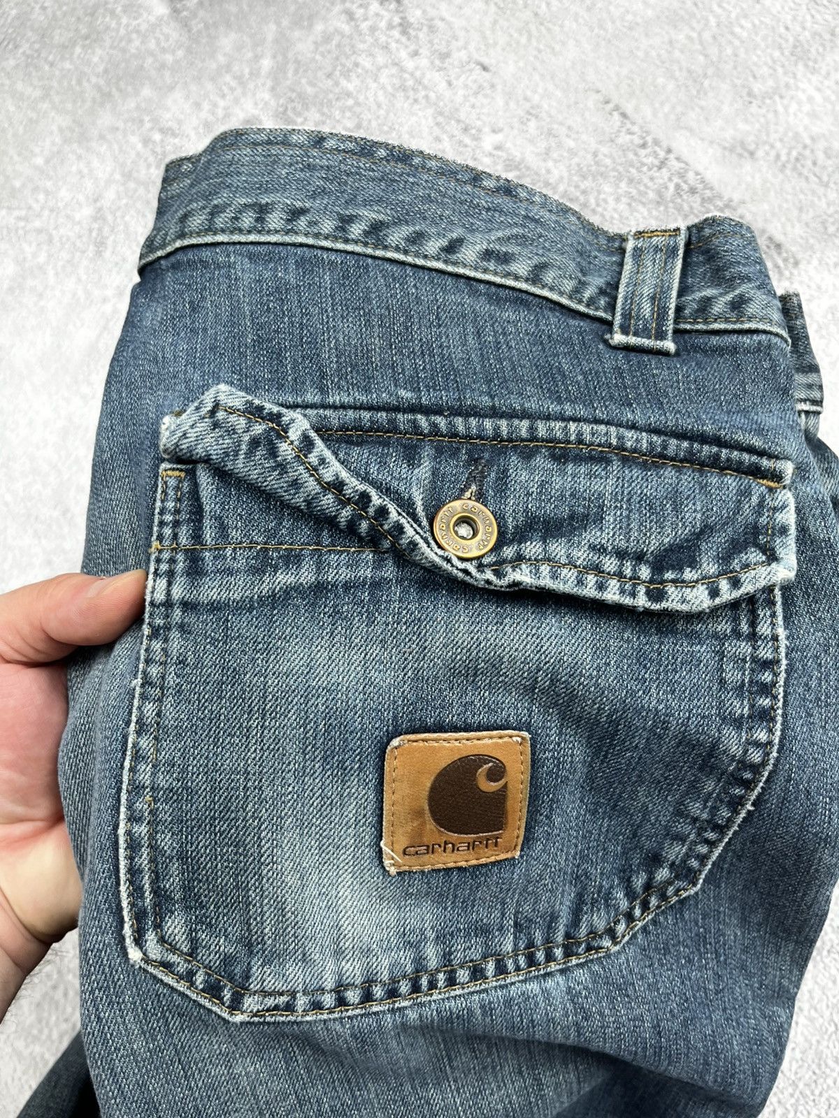 Carhartt × Carhartt Wip × Vintage Carhartt bike pants vintage size 36/34 Size US 36 / EU 52 - 9 Thumbnail