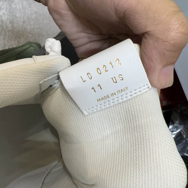 Louis Vuitton Louis Vuitton x Nike Air Force 1 White Sneakers -2505 Size US 11 / EU 44 - 5 Thumbnail