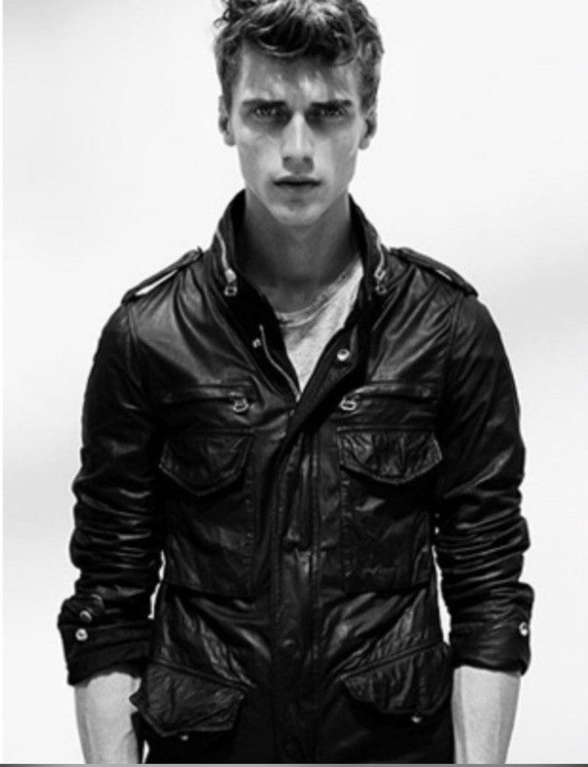 Balmain Balmain SS10 decarnin M65 leather jacket Size US L / EU 52-54 / 3 - 9 Thumbnail
