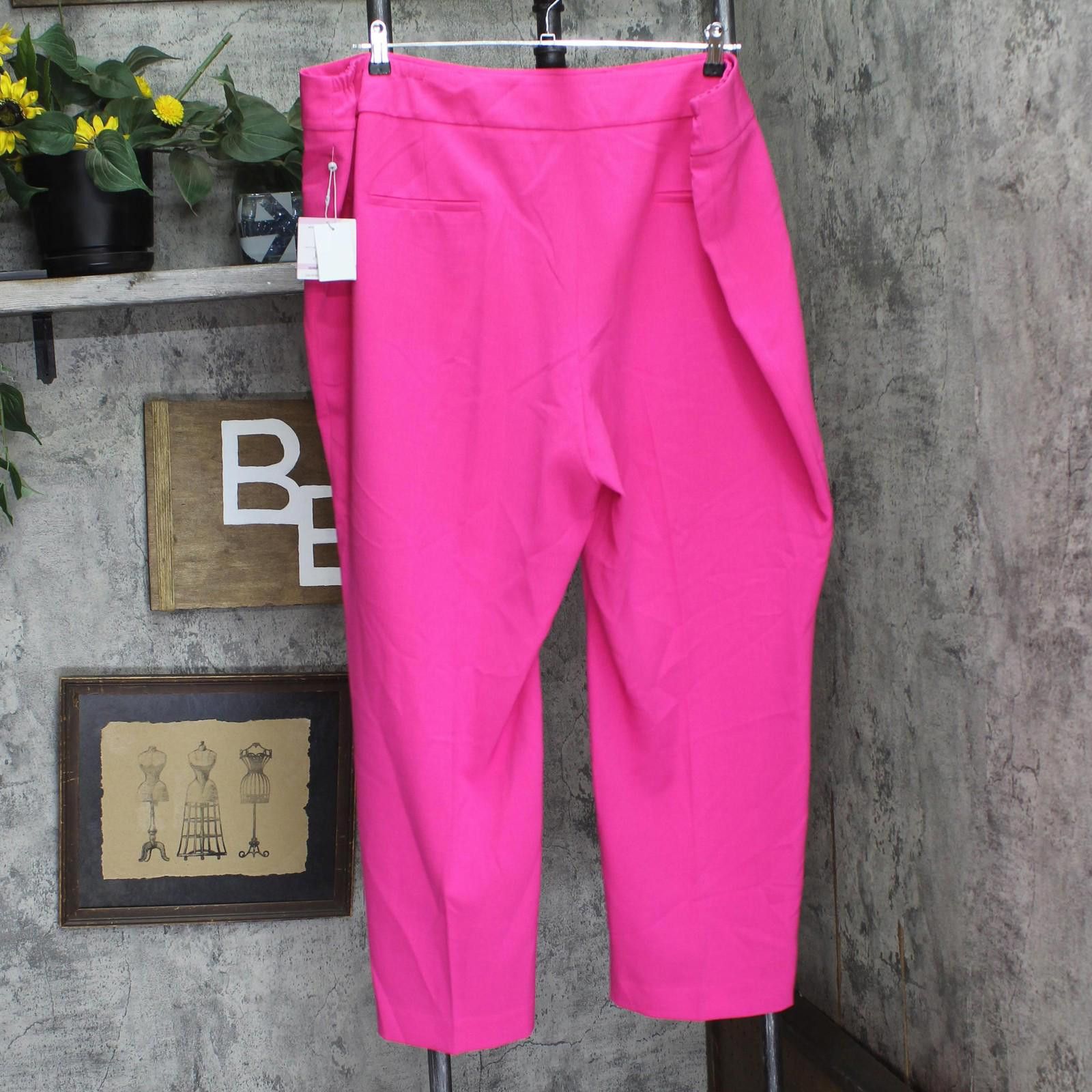 Other Nwt Kasper Straight-leg Pants 10891915 Pink Perfection 22w Size 42" / US 20 - 2 Thumbnail