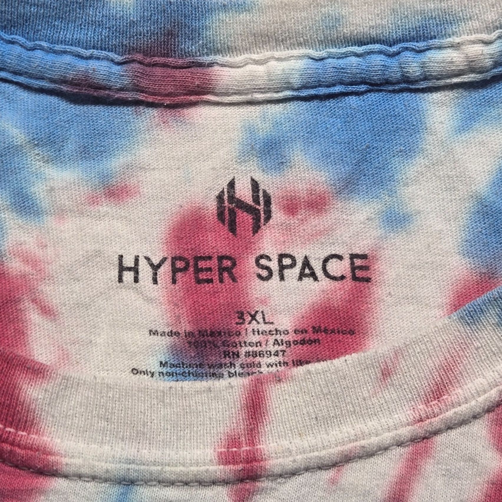 Vintage NASA Space Astronaut Tie Dye T-Shirt Short Sleeve Adult Men's 3XL XXXL Size US XXL / EU 58 / 5 - 3 Thumbnail