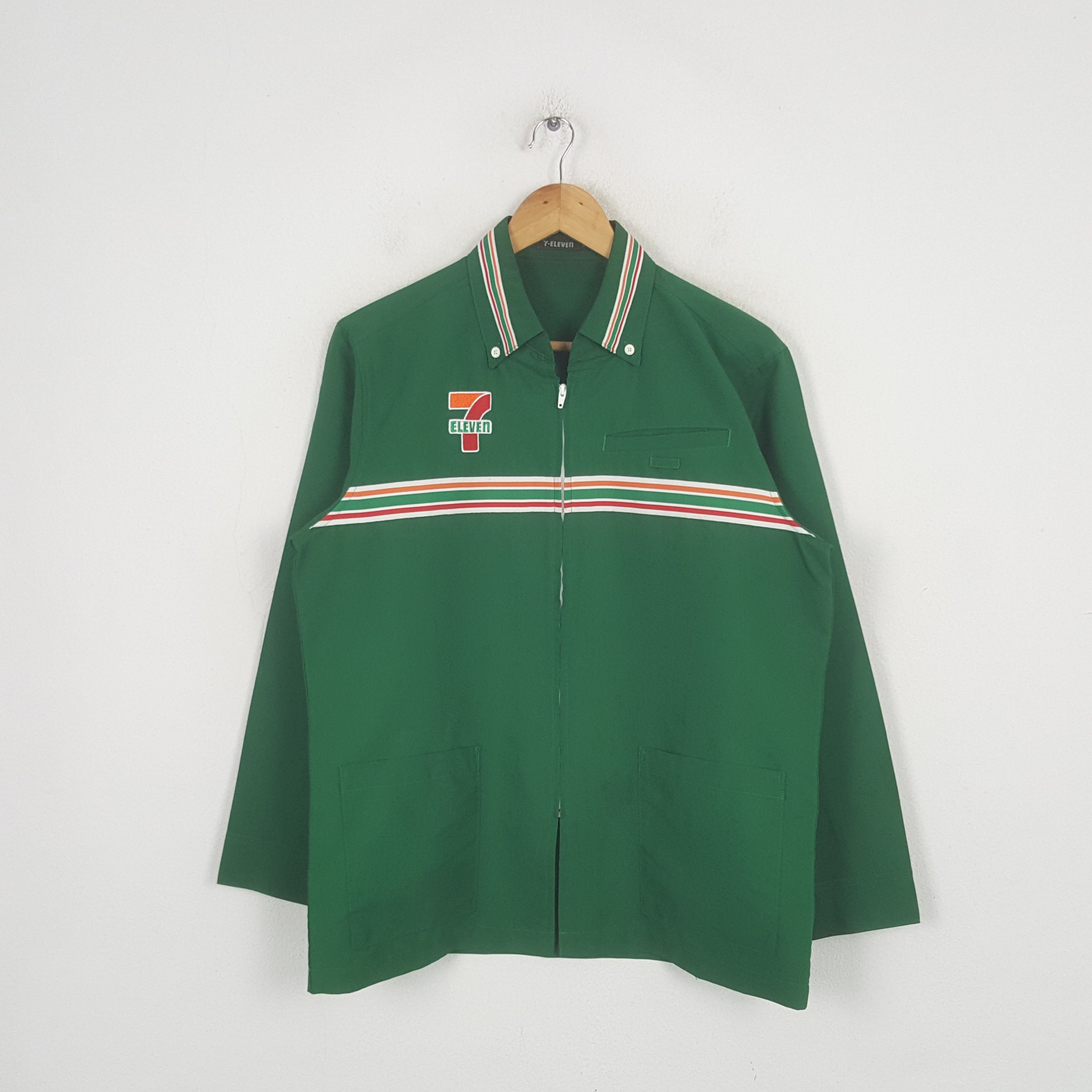 Japanese Brand Vintage 7 Eleven Japanese Uniform Jacket C299N53 Size US M / EU 48-50 / 2 - 3 Thumbnail