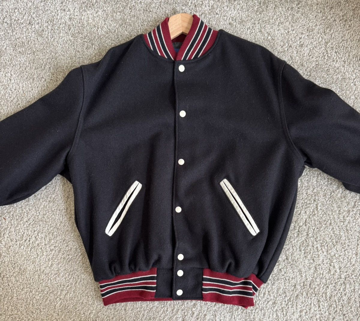 Holloway Vintage Varsity Jacket Size US M / EU 48-50 / 2 - 1 Thumbnail