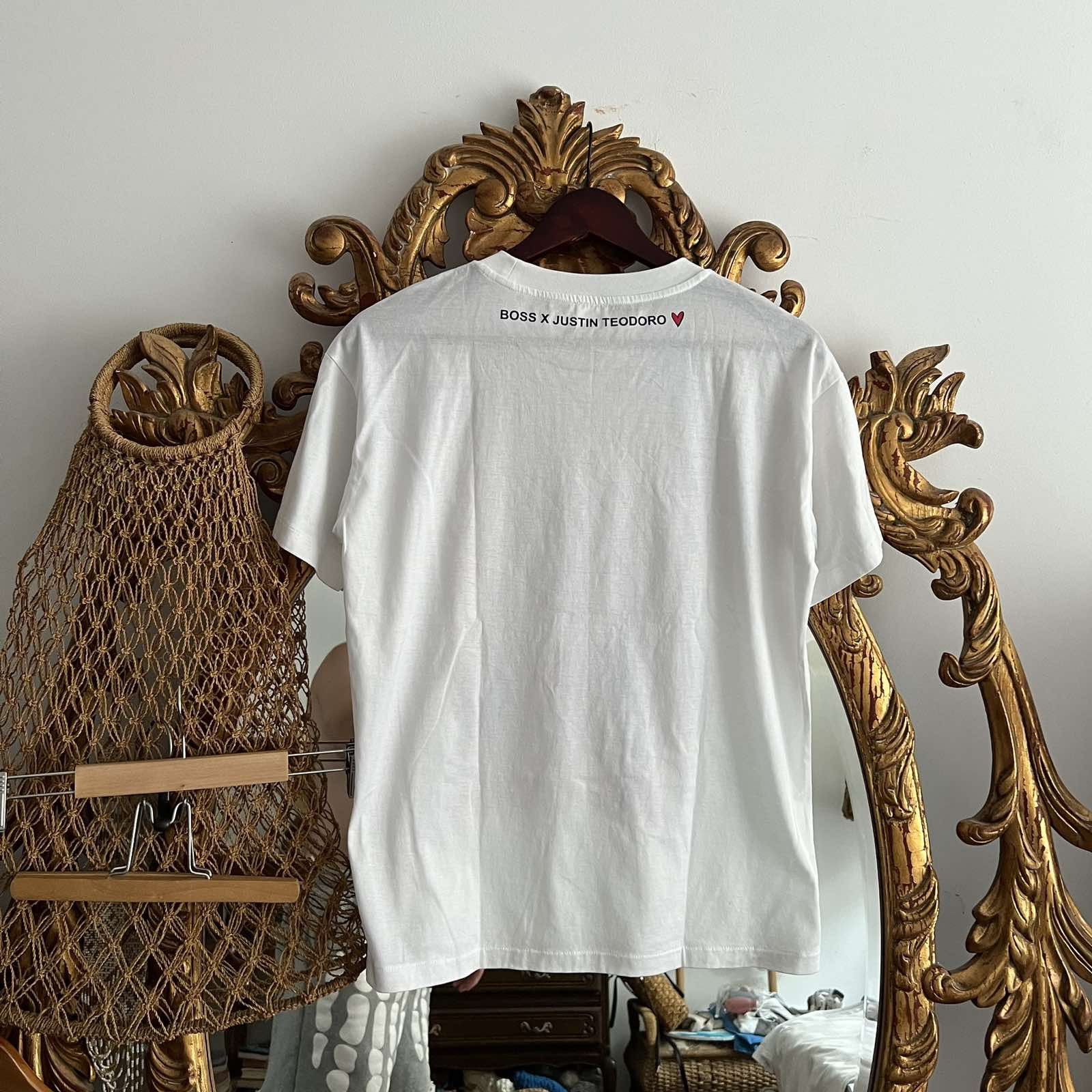 Hugo Boss Hugo Boss x Justin Teodoro Heart T Shirt Size S / US 4 / IT 40 - 2 Thumbnail