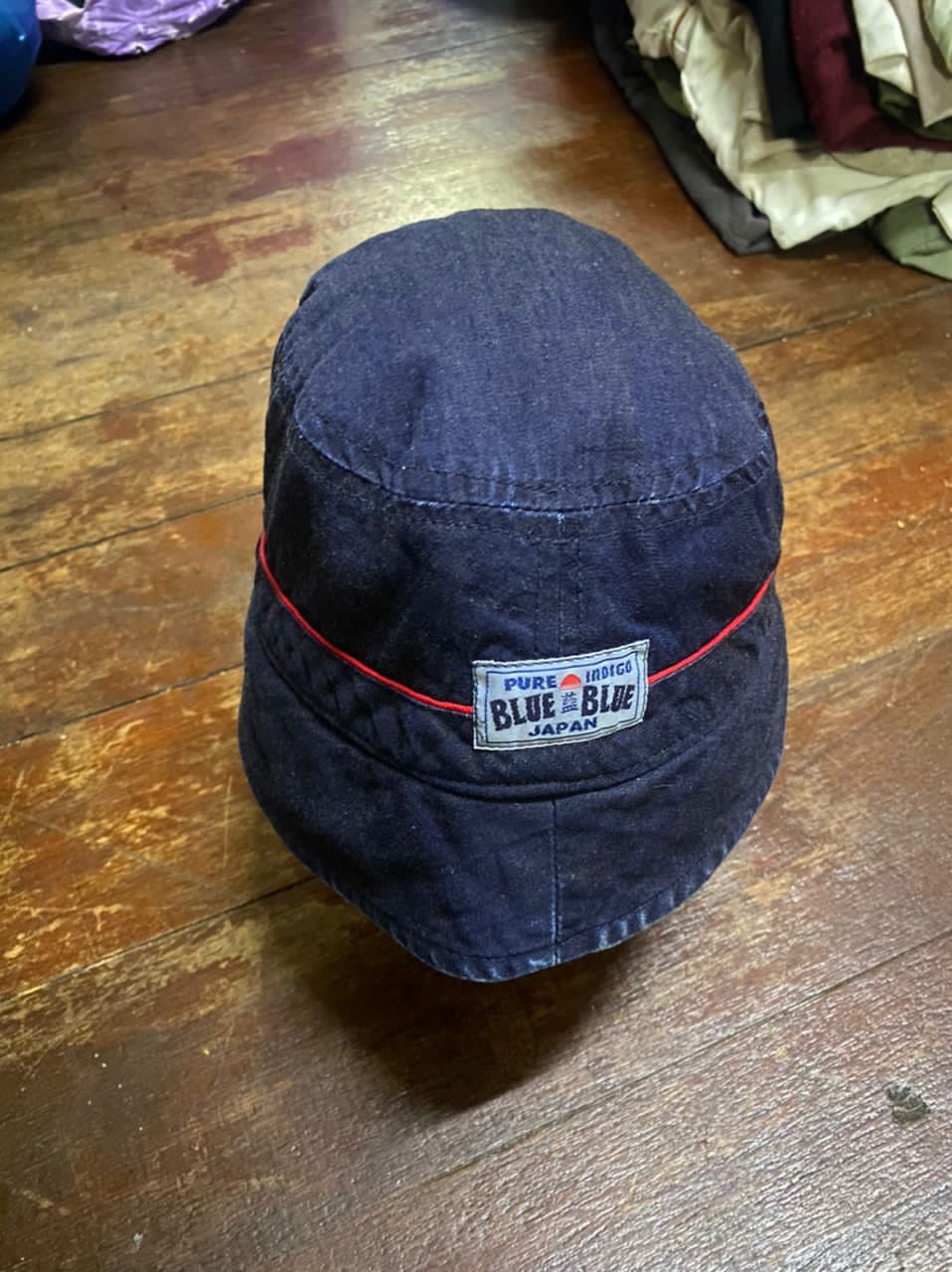 Blue Blue Japan × Japanese Brand 🔥RARE🔥Blue blue japan pure indigo reversible bucket hats Size ONE SIZE - 7 Thumbnail