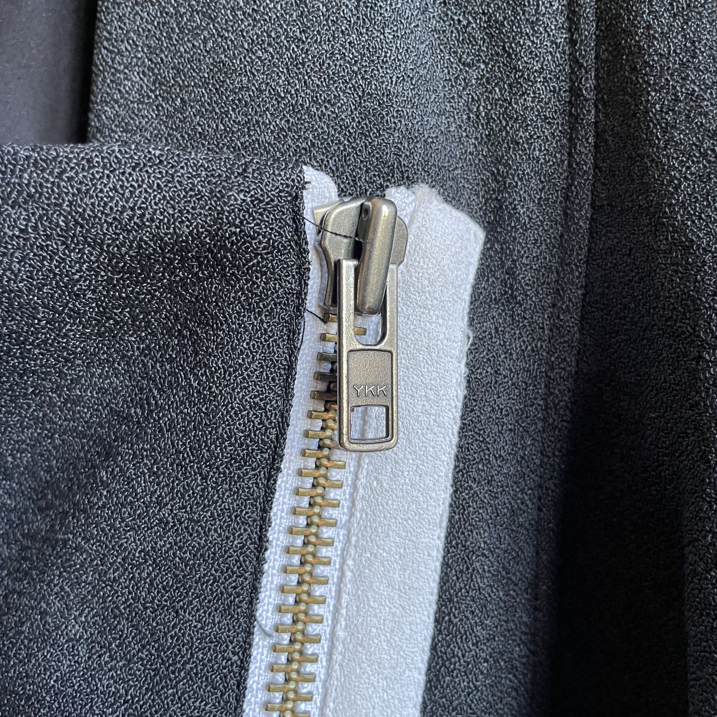 Helmut Lang Helmut Lang Womens Collarless Moto Asymmetrical Zip Jacket Size S / US 4 / IT 40 - 11 Thumbnail