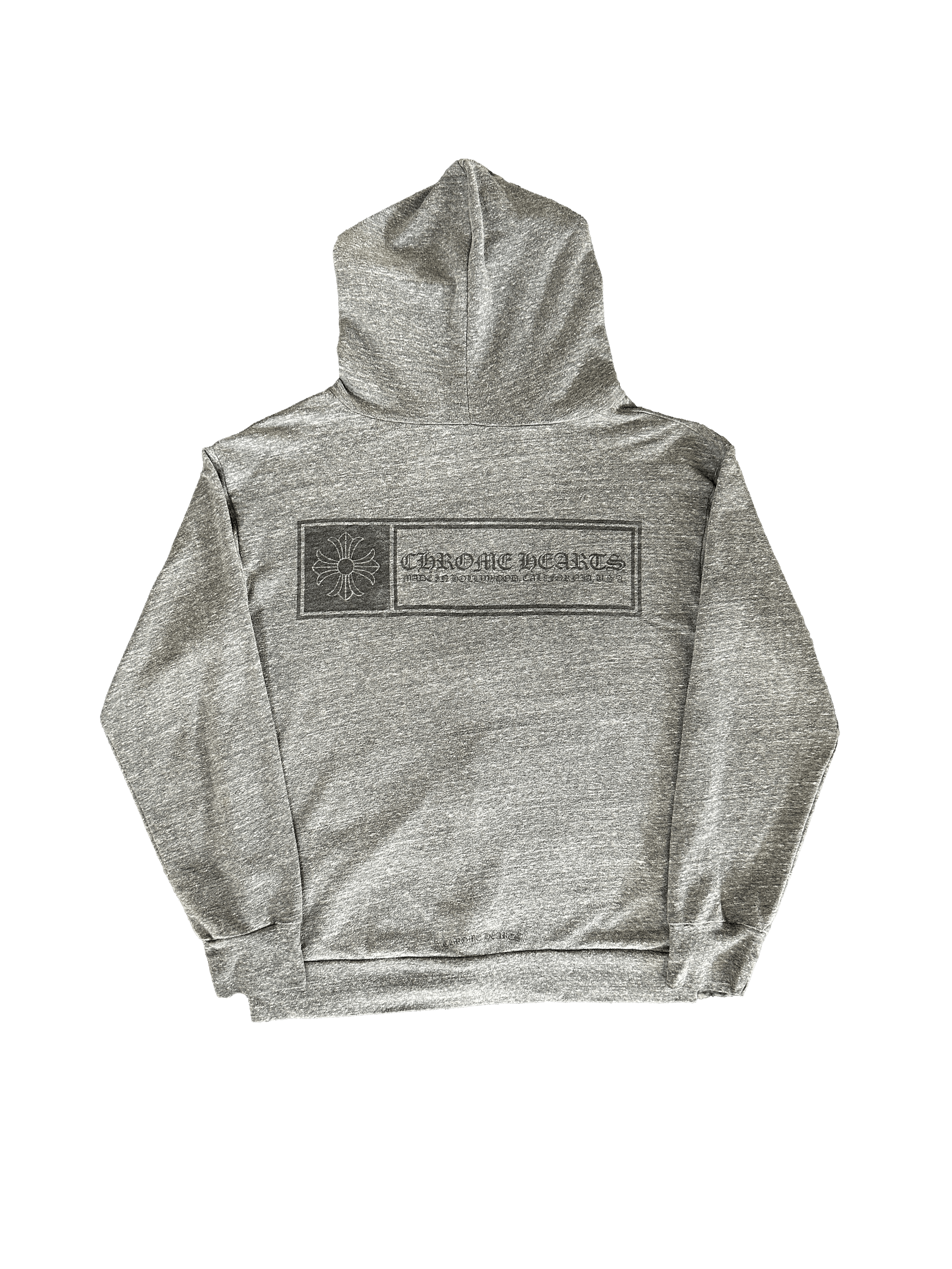 Chrome Hearts Chrome hearts gray dagger zip hoodie | Grailed