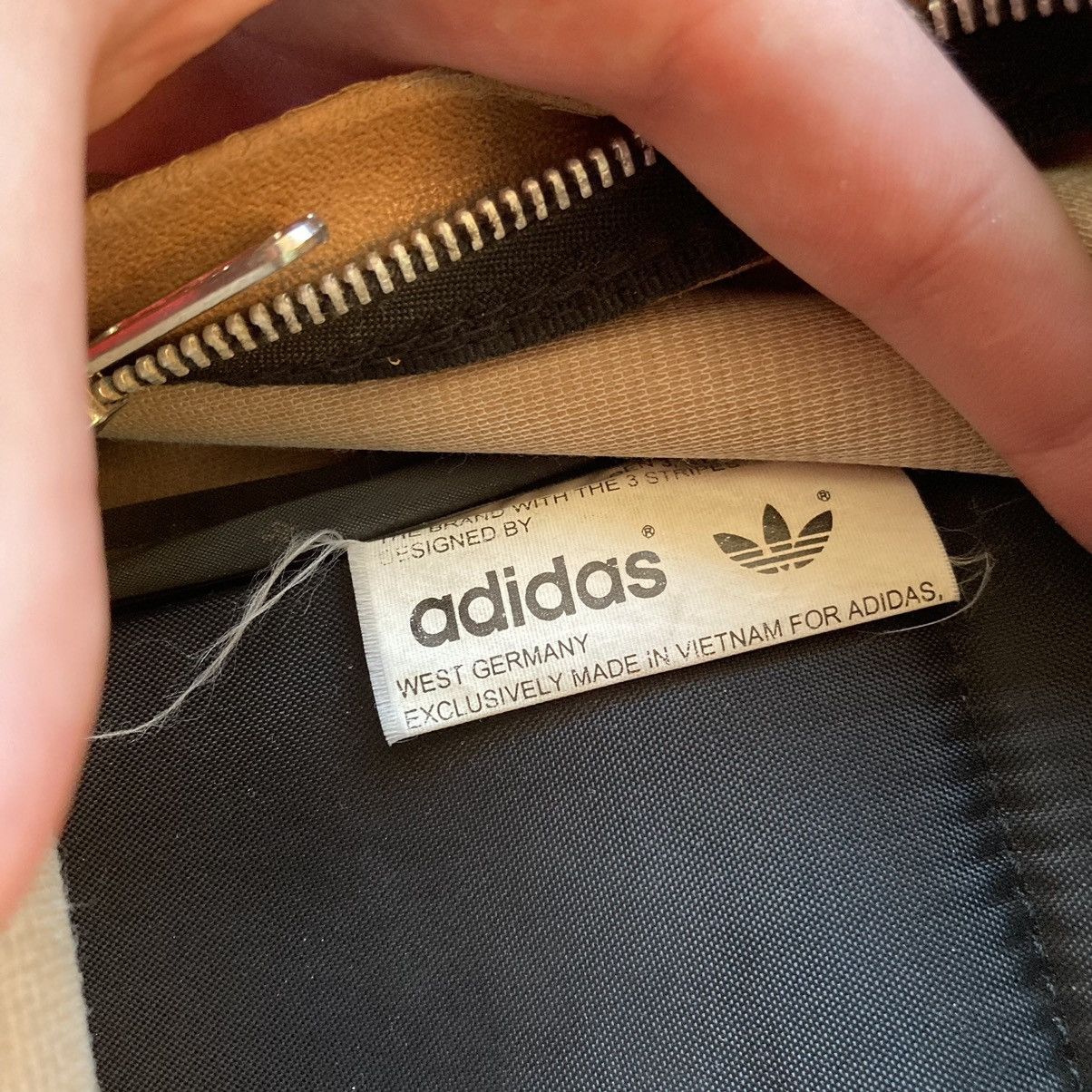 Adidas Vintage Brown Adidas Leather Bag Gucci style Size ONE SIZE - 9 Thumbnail