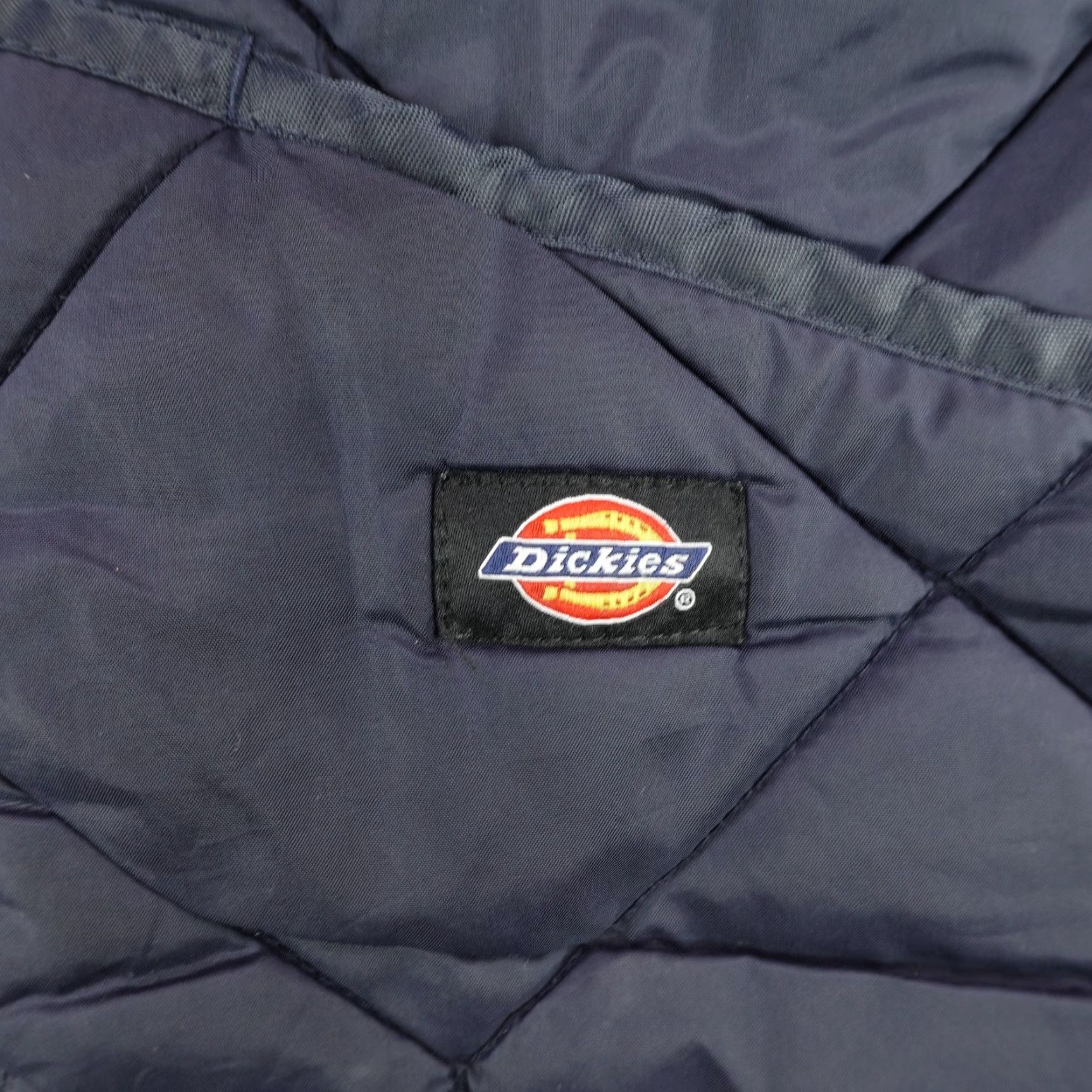 Dickies Dickies Jacket Mens XXL Navy Blue Diamond Quilted Bomber Insulated Work Coat Size US XXL / EU 58 / 5 - 4 Thumbnail