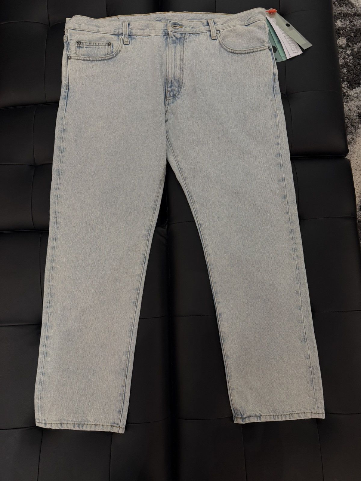 Off-White Size 38 - Off-White Diag Tab Arrow Jeans Slim Virgil Abloh Size US 38 / EU 54 - 4 Thumbnail