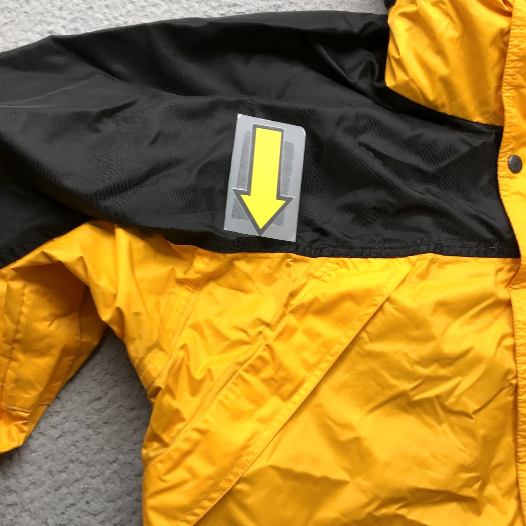 Vintage Woolrich HydroMax 2100 Parka Rain Jacket Hooded Mens Large L Yellow Zip Pockets Size US L / EU 52-54 / 3 - 4 Thumbnail