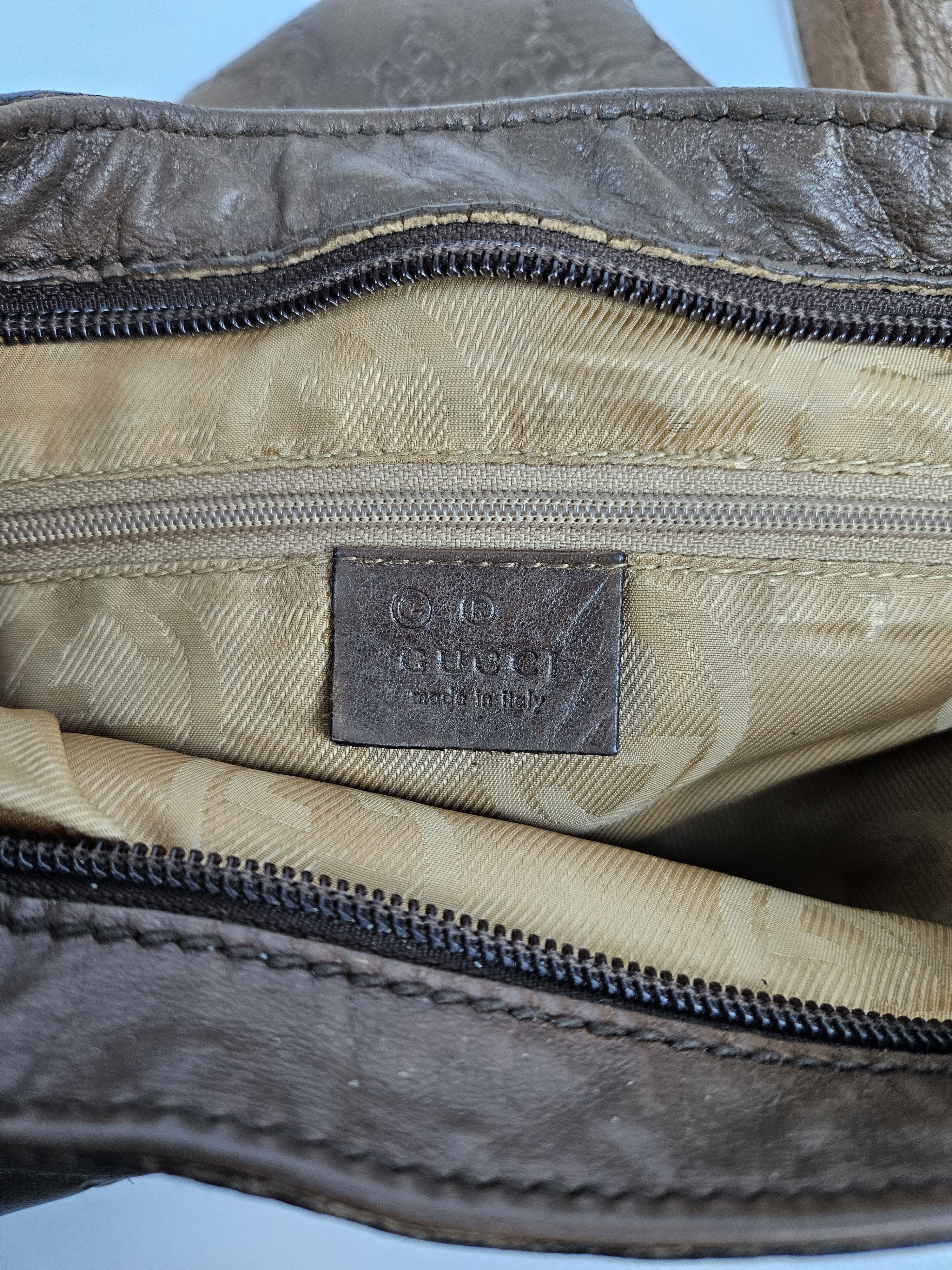 Gucci Gucci guccissima gg calf leather shoulder crossbody bag Size ONE SIZE - 19 Thumbnail