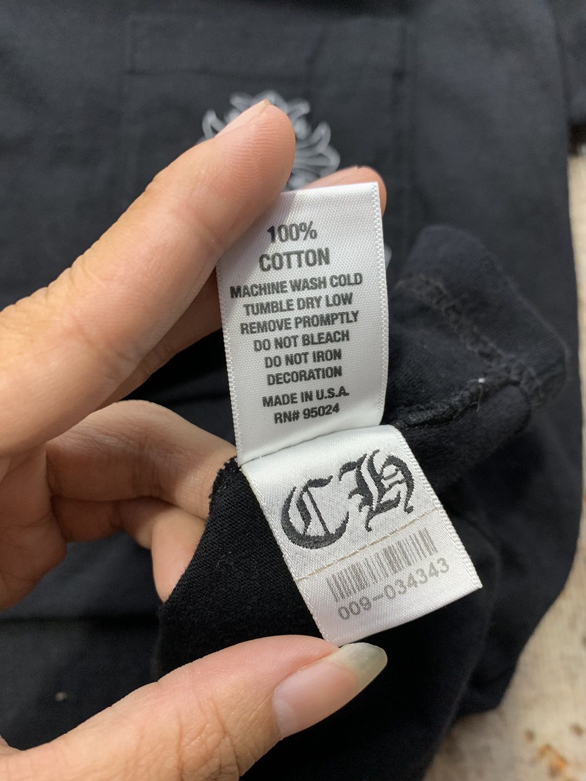 Chrome Hearts × Vintage Chrome hearts multiple cross pocket tee Size US M / EU 48-50 / 2 - 6 Thumbnail