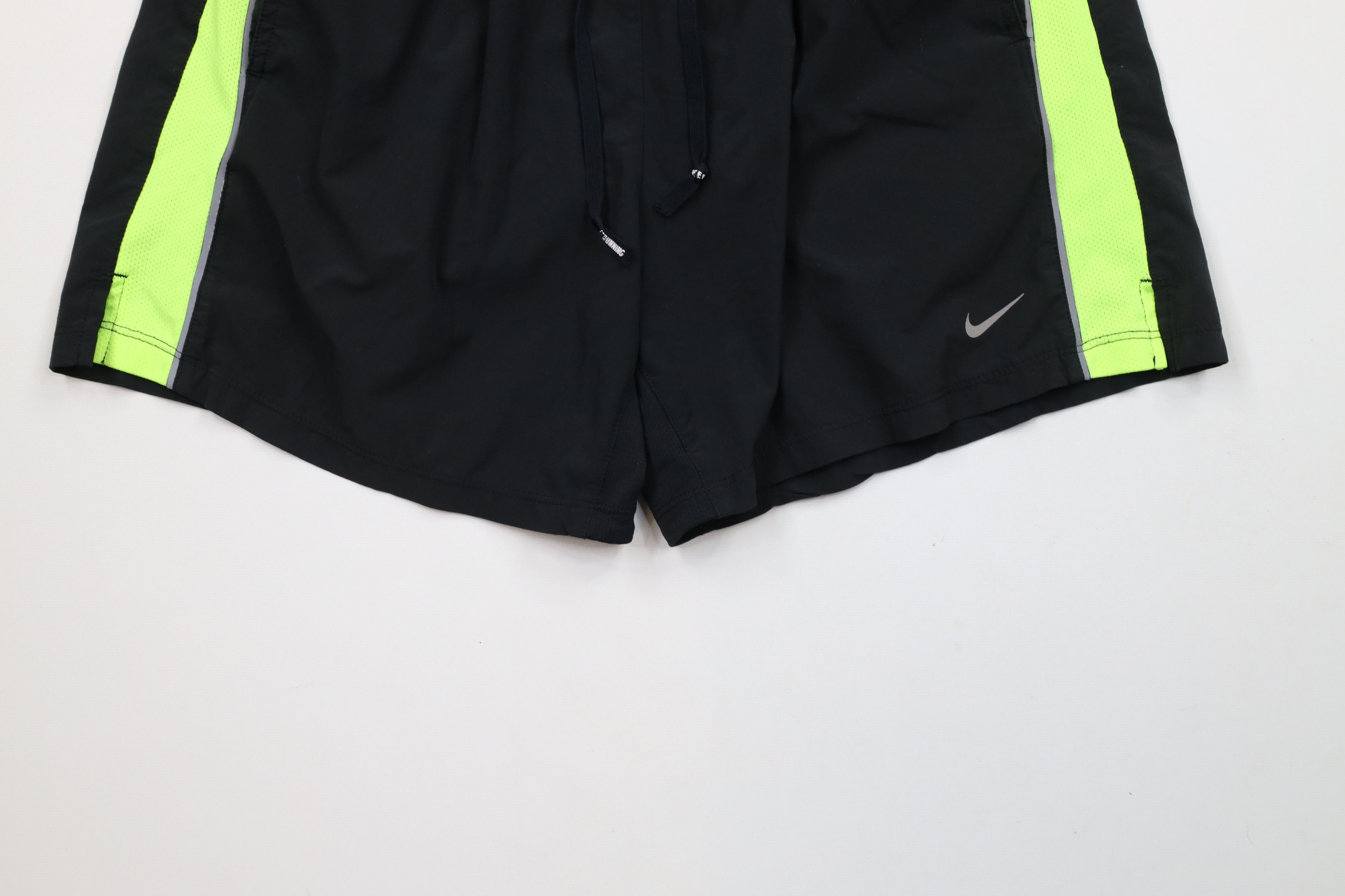 Nike × Vintage Vintage Nike Running Mini Swoosh Reflective Lined Shorts Size US 34 / EU 50 - 4 Thumbnail