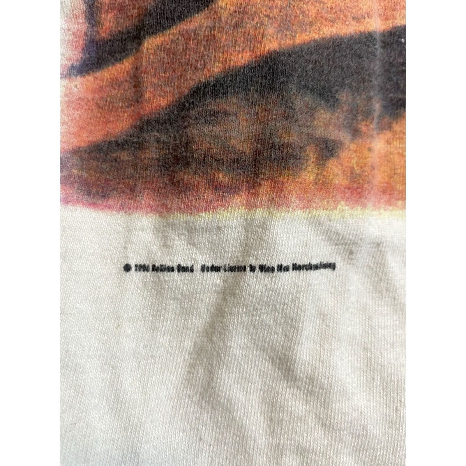 Hanes VINTAGE 1994 Rollins Band I’m A Liar T-Shirt Hanes White XL Men Short Sleeve Crew Neck Cotton Band Summer 90s Mens Size US XL / EU 56 / 4 - 3 Thumbnail