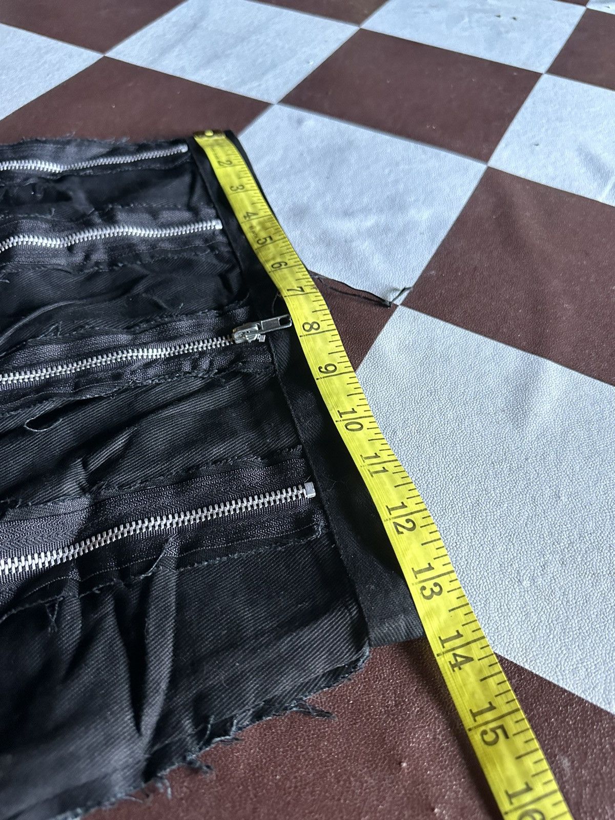 Seditionaries Sexy dynamite London multizipper skirts Size 26" / US 2 / IT 38 - 10 Thumbnail