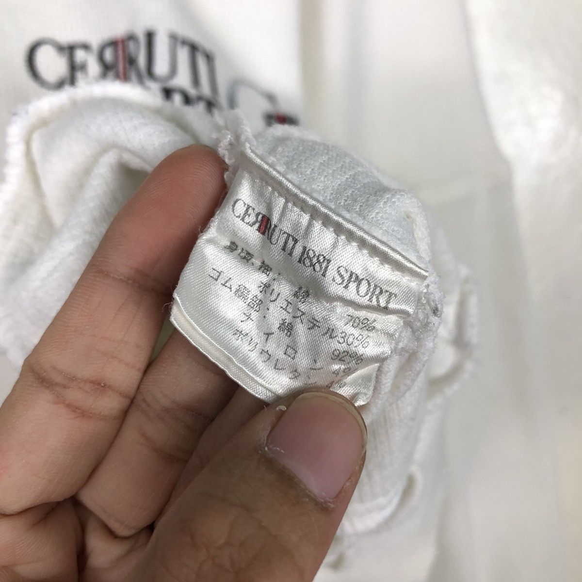Japanese Brand × Vintage Vintage Sweatshirt Cerruti 1881 Sport by Nino Cerruti Italy Size US M / EU 48-50 / 2 - 15 Thumbnail
