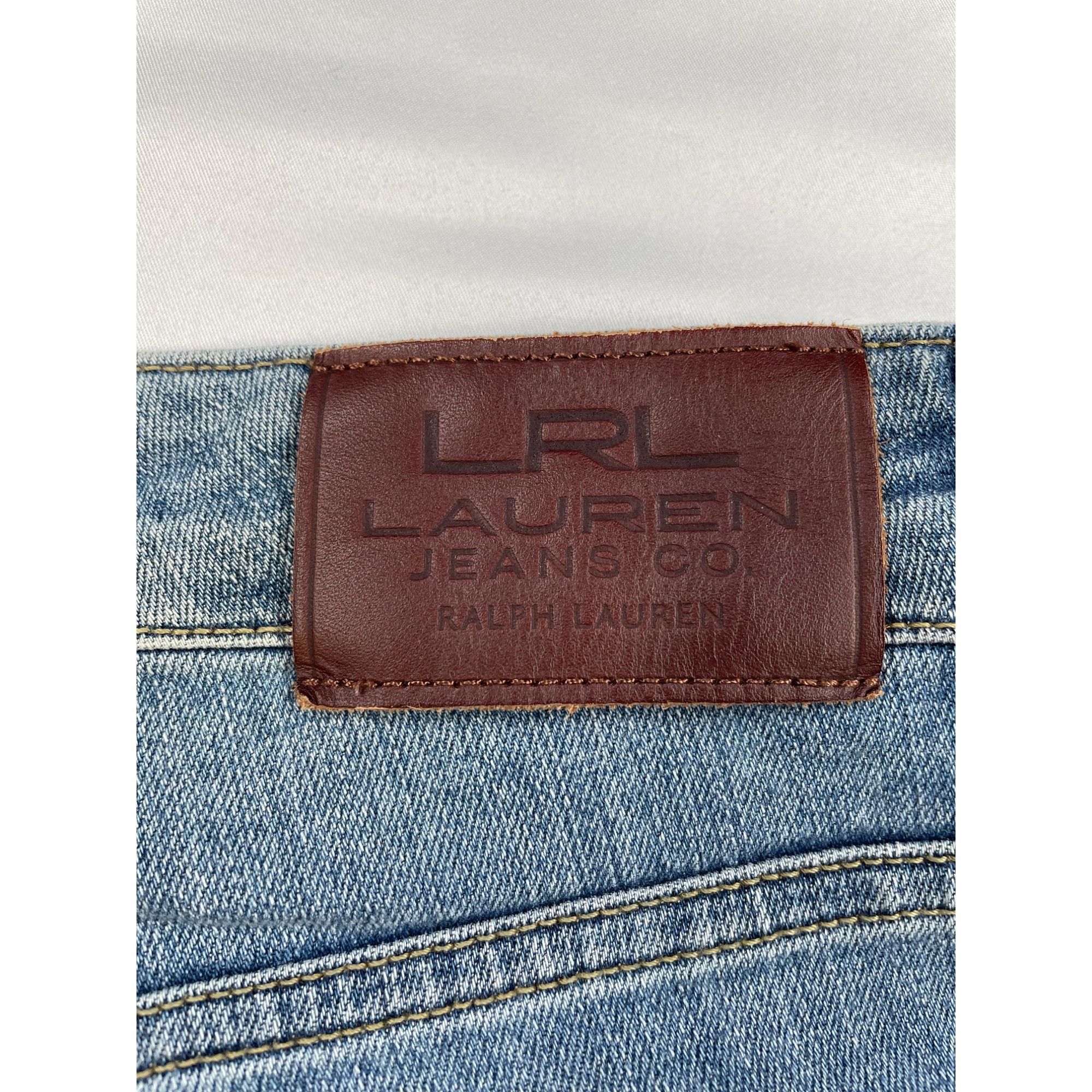 Lauren Ralph Lauren Lauren Ralph Lauren SKU 7551 WomensBlue Denim Straight Leg J Size 30" / US 8 / IT 44 - 16 Thumbnail