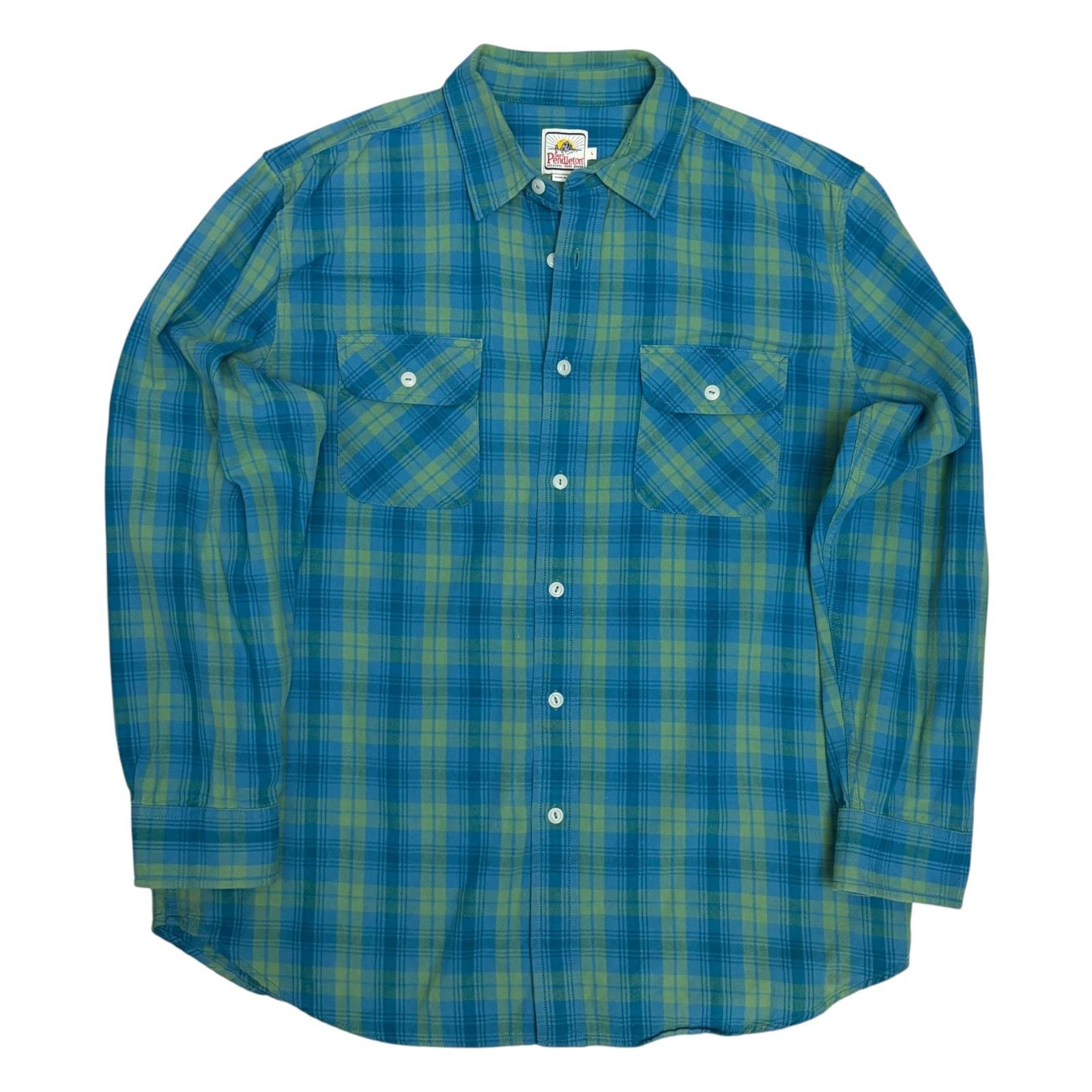 Pendleton PENDLETON SURF Long Sleeve Shirt Flannel Plaid Shirt Large Size US L / EU 52-54 / 3 - 1 Thumbnail