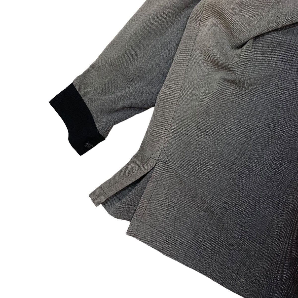 Issey Miyake 🔥Vintage 80s Issey Miyake Asymmetric Draped Collar Shirts Size M / US 6-8 / IT 42-44 - 9 Thumbnail