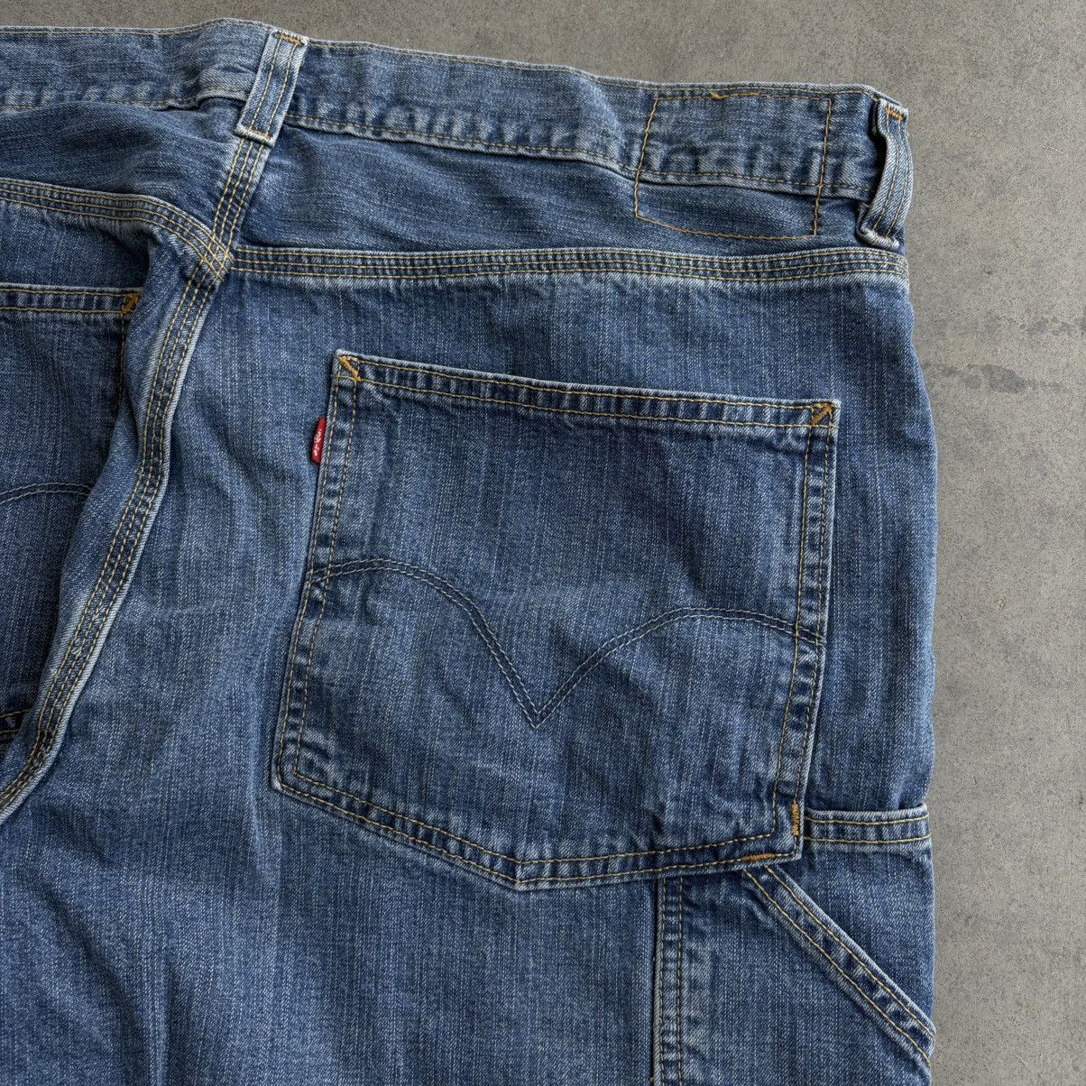 Carhartt × Levi's × Vintage Vintage Y2K Levi's 560 38x28 Baggy Low Wide Leg Denim Jeans Size US 38 / EU 54 - 2 Thumbnail