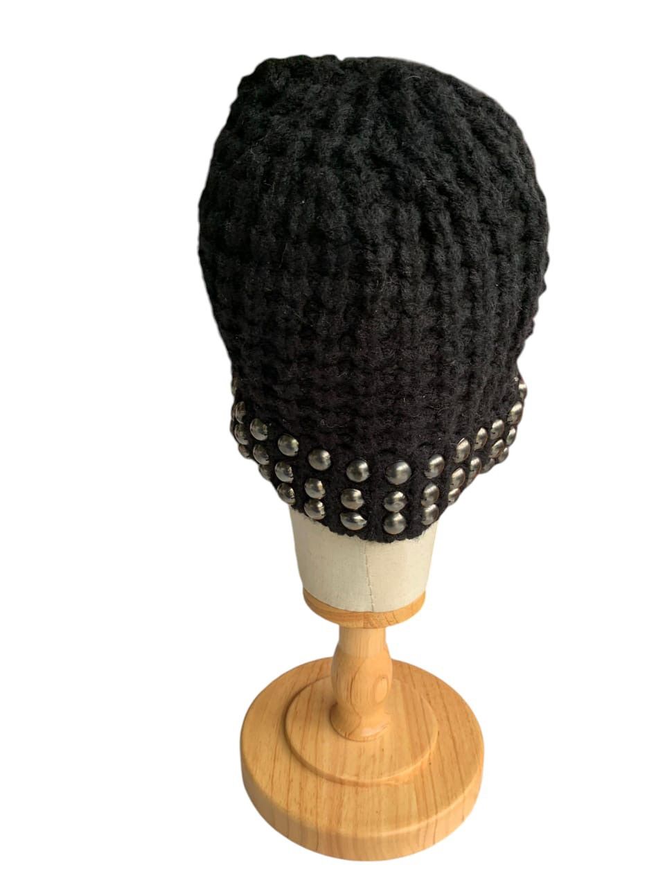 Other Punk Bondage Style Knit Beanie Hats Size ONE SIZE - 6 Thumbnail