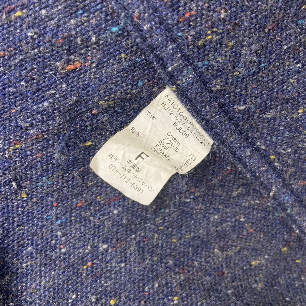 KATO Japanese Fashion Basic Tool Project by Kato Indigo Jacket Size US XS / EU 42 / 0 - 16 Thumbnail