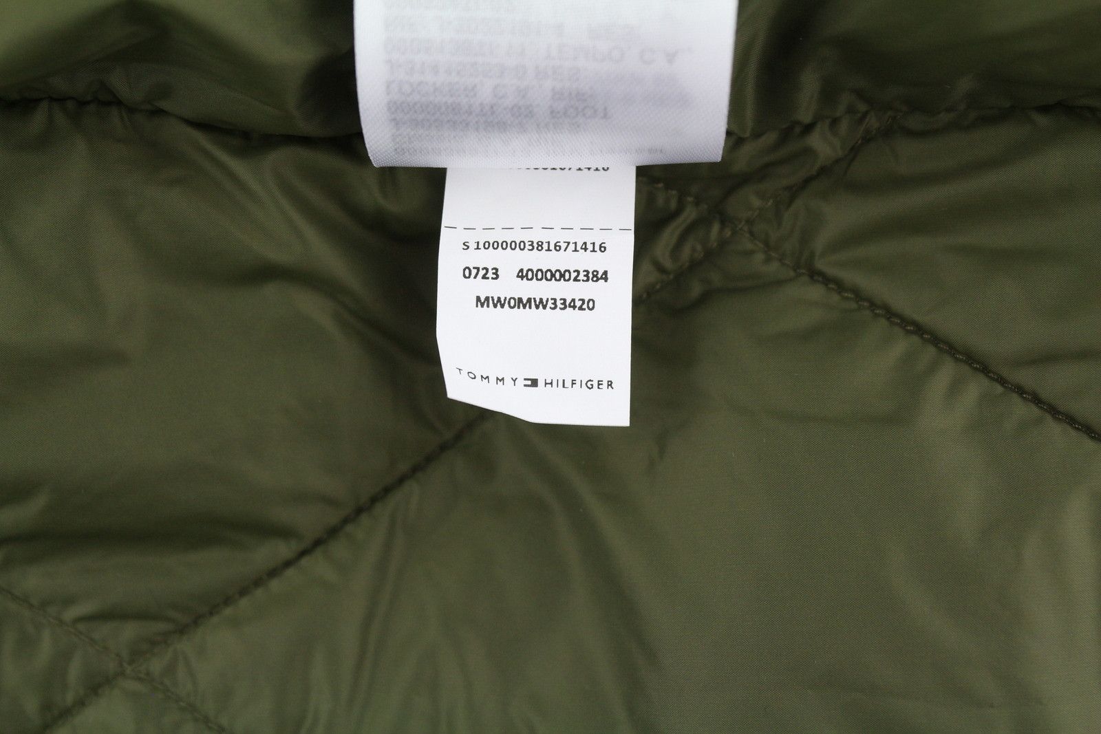 Tommy Hilfiger PACKABLE RECYCLED LINER M Khaki Green Padded Jacket 85621 Size US M / EU 48-50 / 2 - 9 Thumbnail