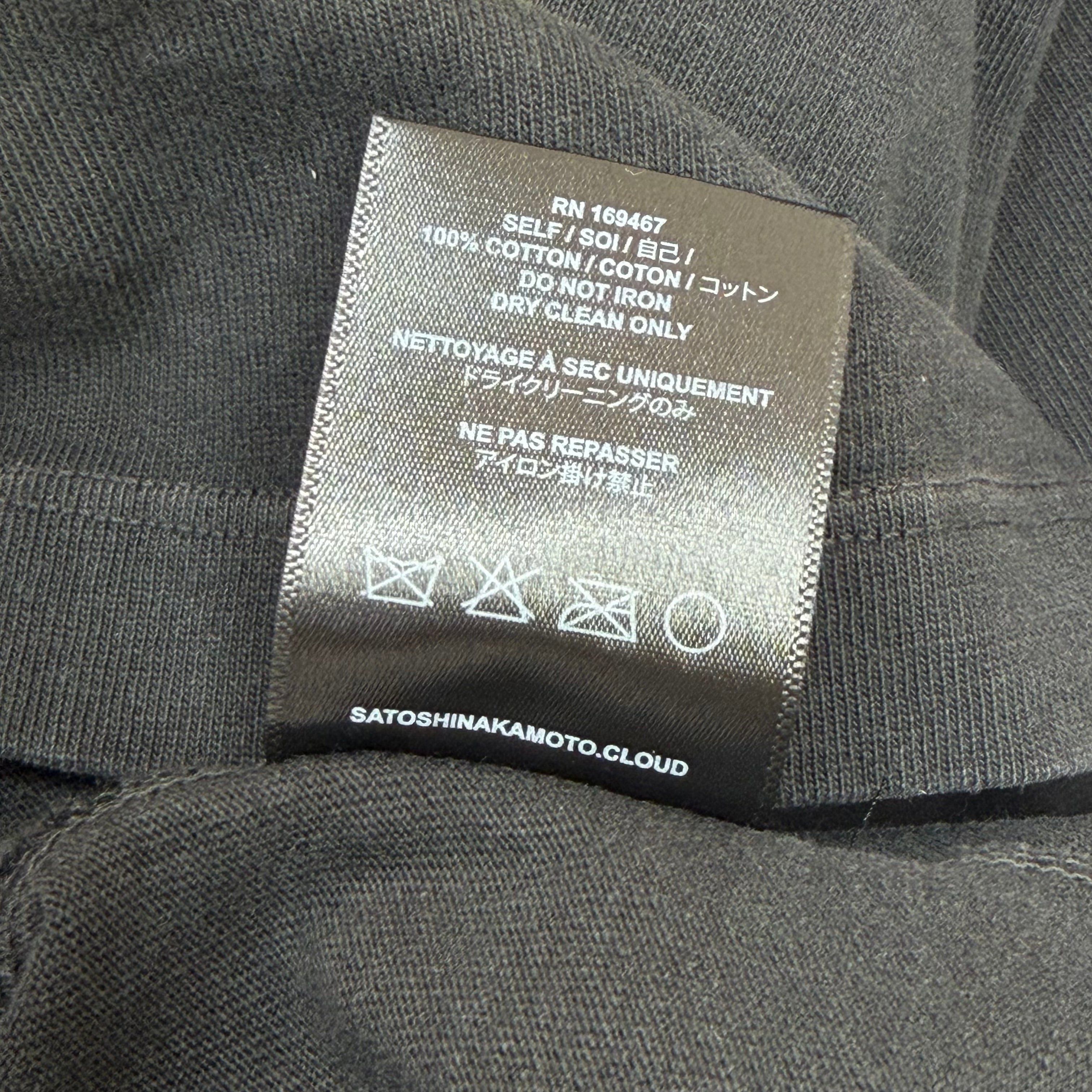 Satoshi Nakamoto Satoshi Nakamoto Smiley Tee M Size US M / EU 48-50 / 2 - 7 Thumbnail
