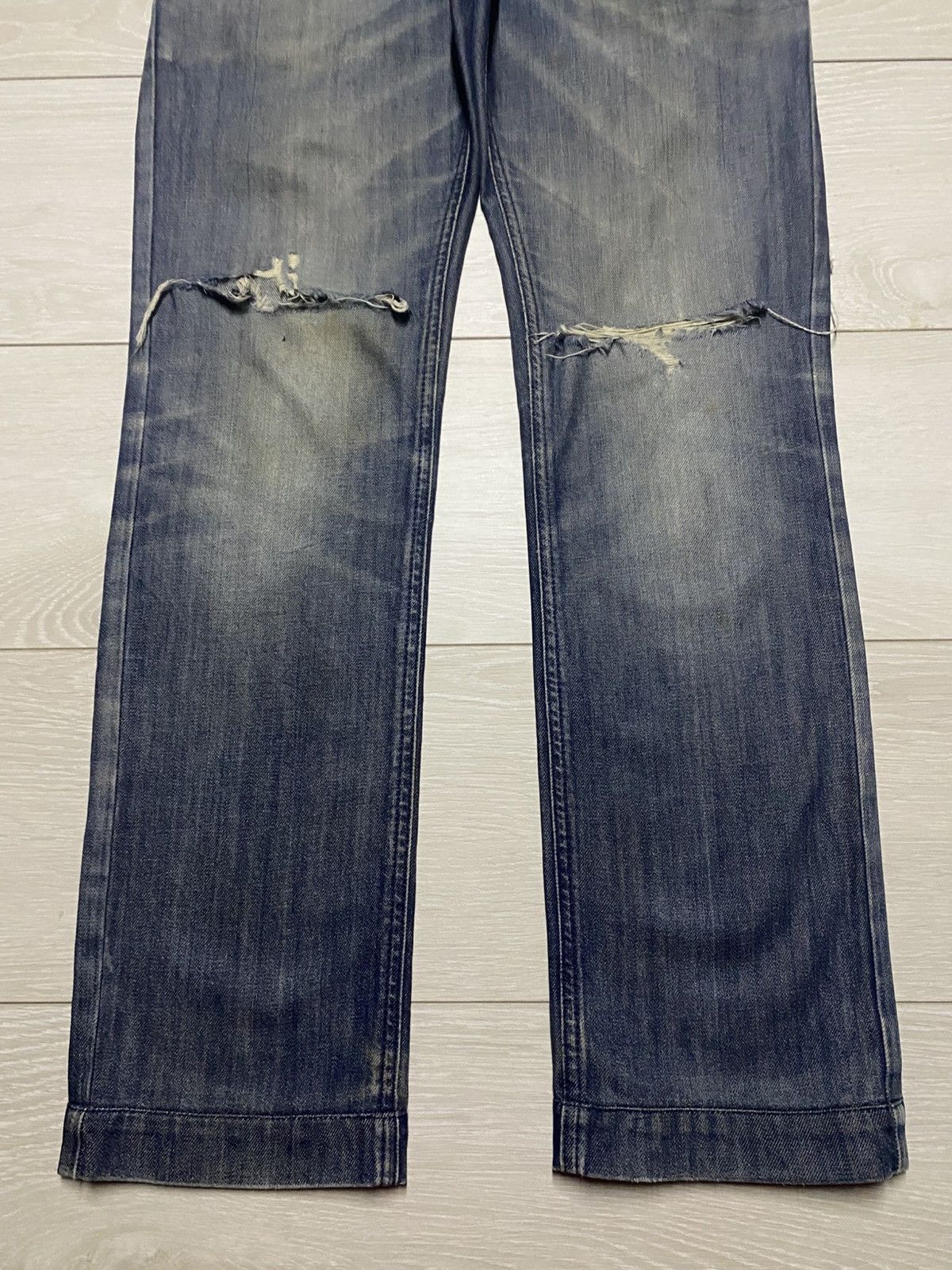 Dolce & Gabbana Vintage Dolce & Gabbana Distressed Distressed Skinny Jeans Size US 30 / EU 46 - 5 Thumbnail