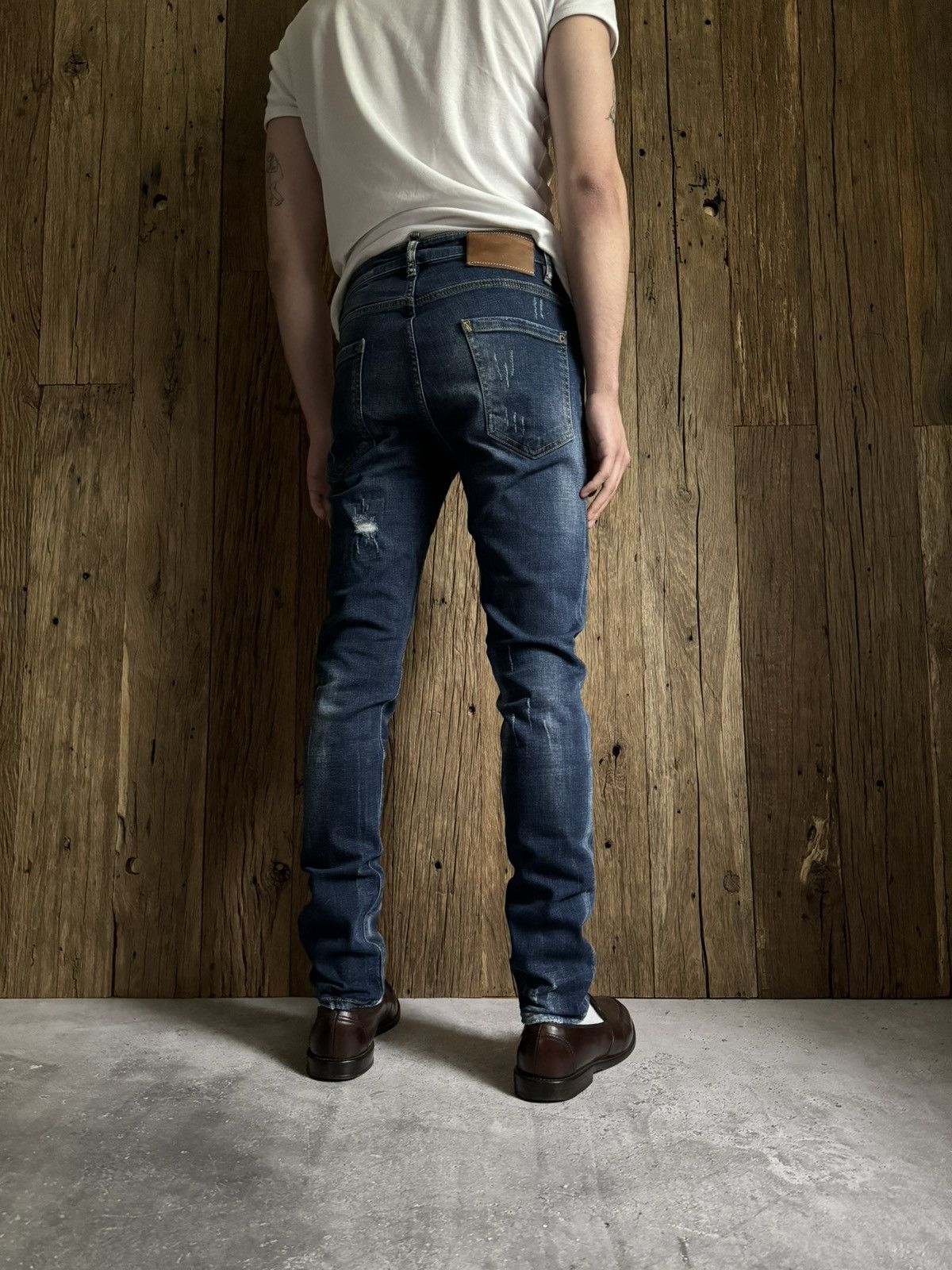 Designer × Dsquared2 Dsquared2 2019 Distressed Cool Guy Slim Jeans Pants Size US 30 / EU 46 - 2 Thumbnail
